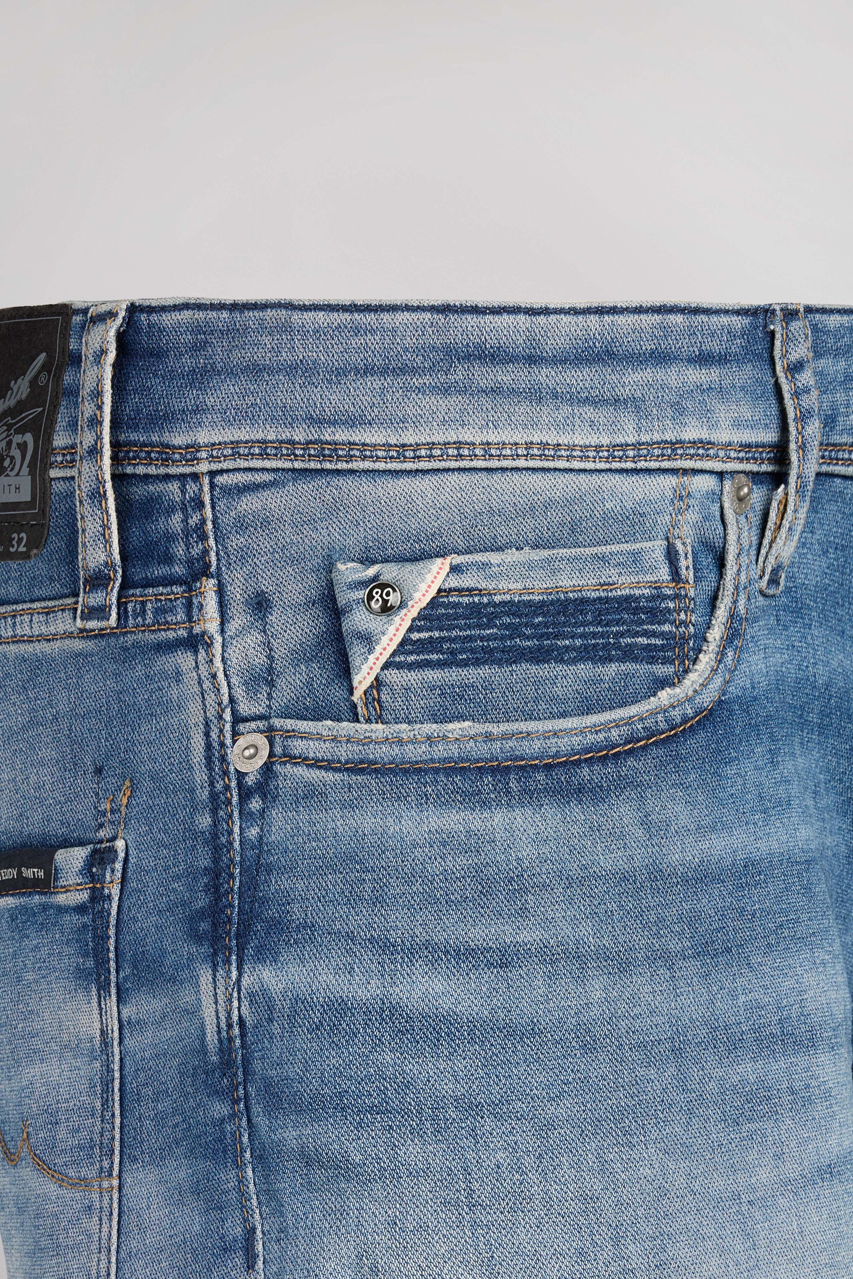 Teddy Smith Reeple Rock jean regular slim vintage dark L32