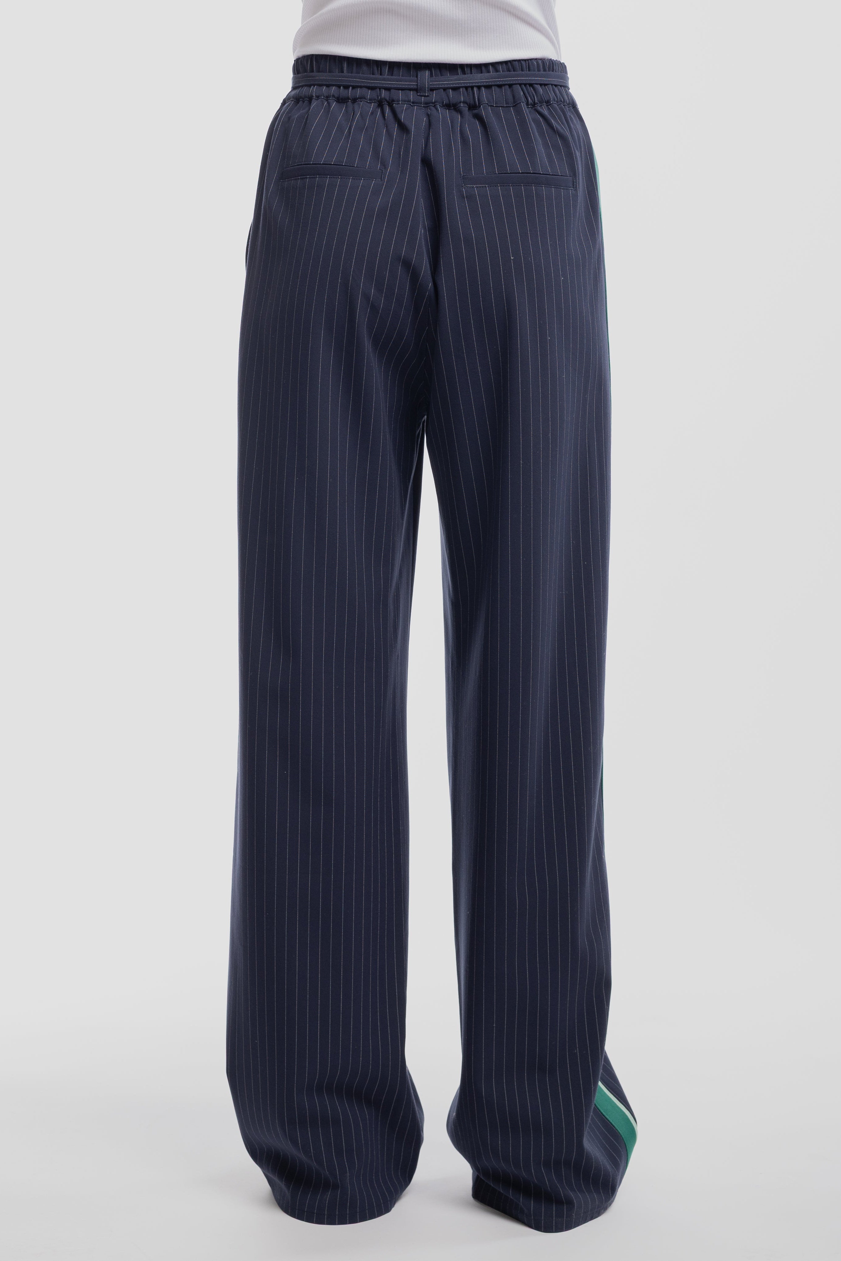 Teddy Smith P-Side Bistretc pantalon navy rayures