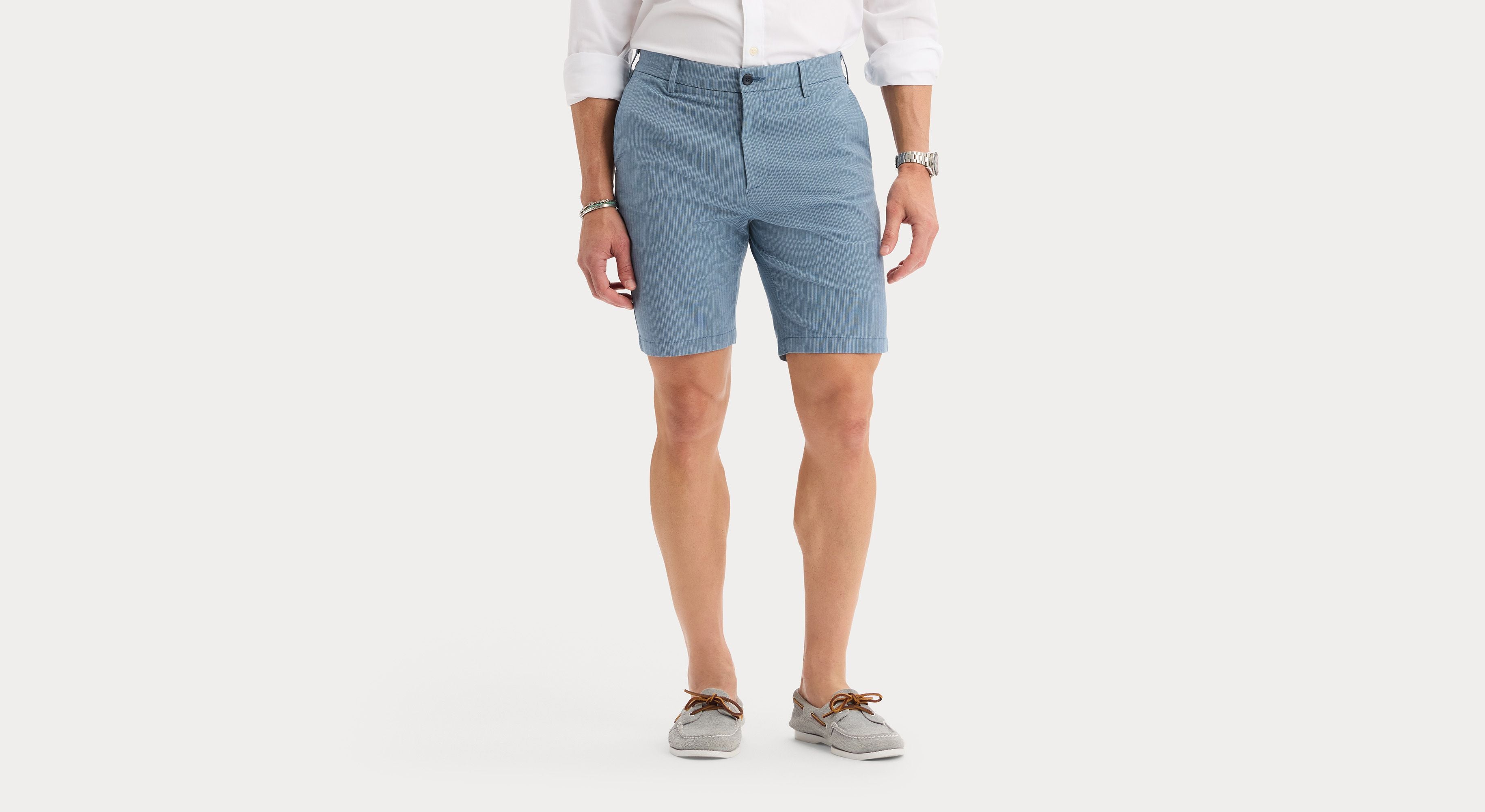 Dockers Supreme Flex Short Chino Moderne Bleu Stretch