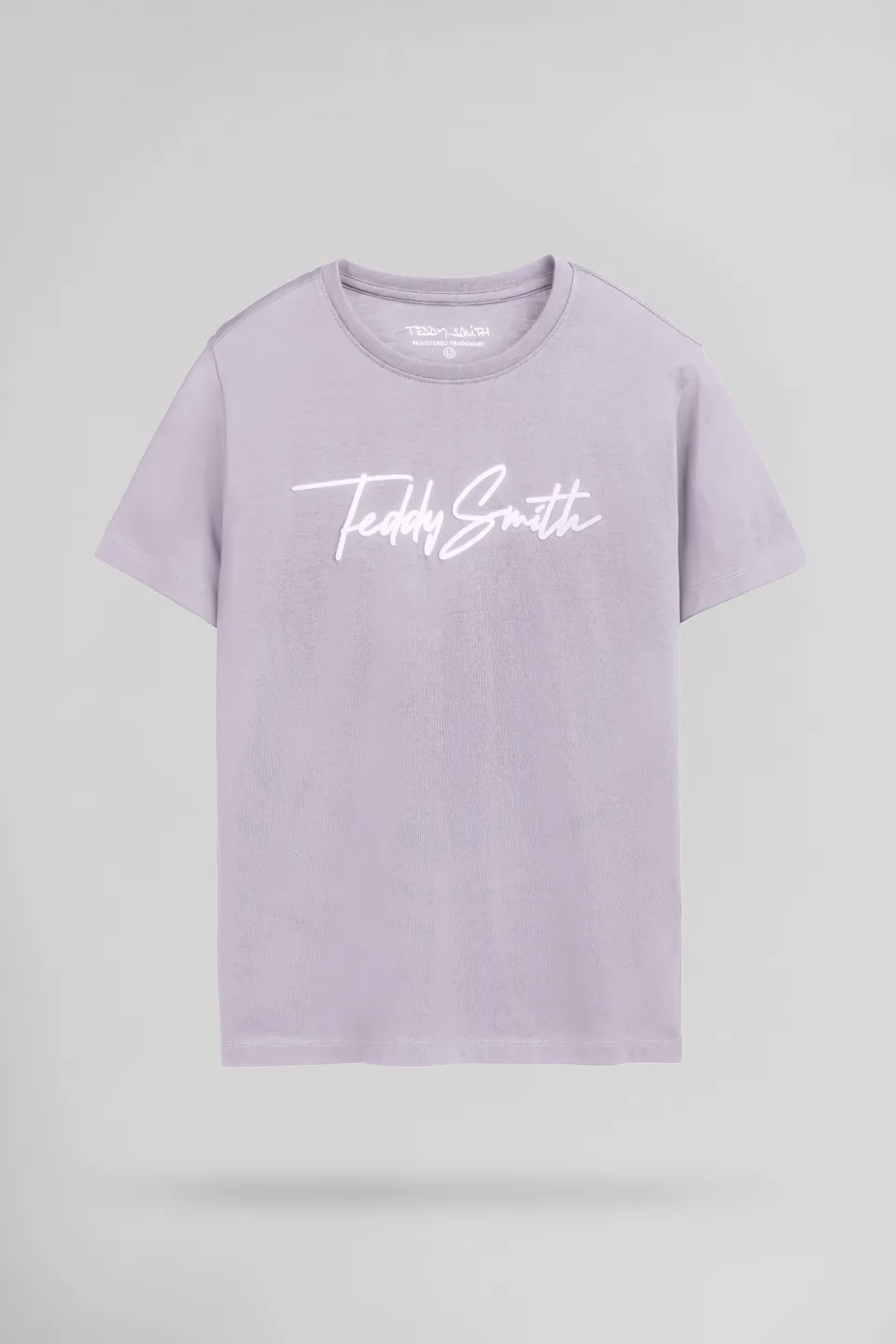 Teddy Smith T-Evan MC Jr t-shirt garçon lavande coton