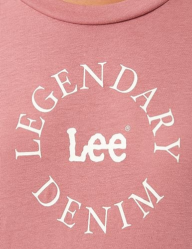 Lee Legendary tee-shirt femme XS mauve coton