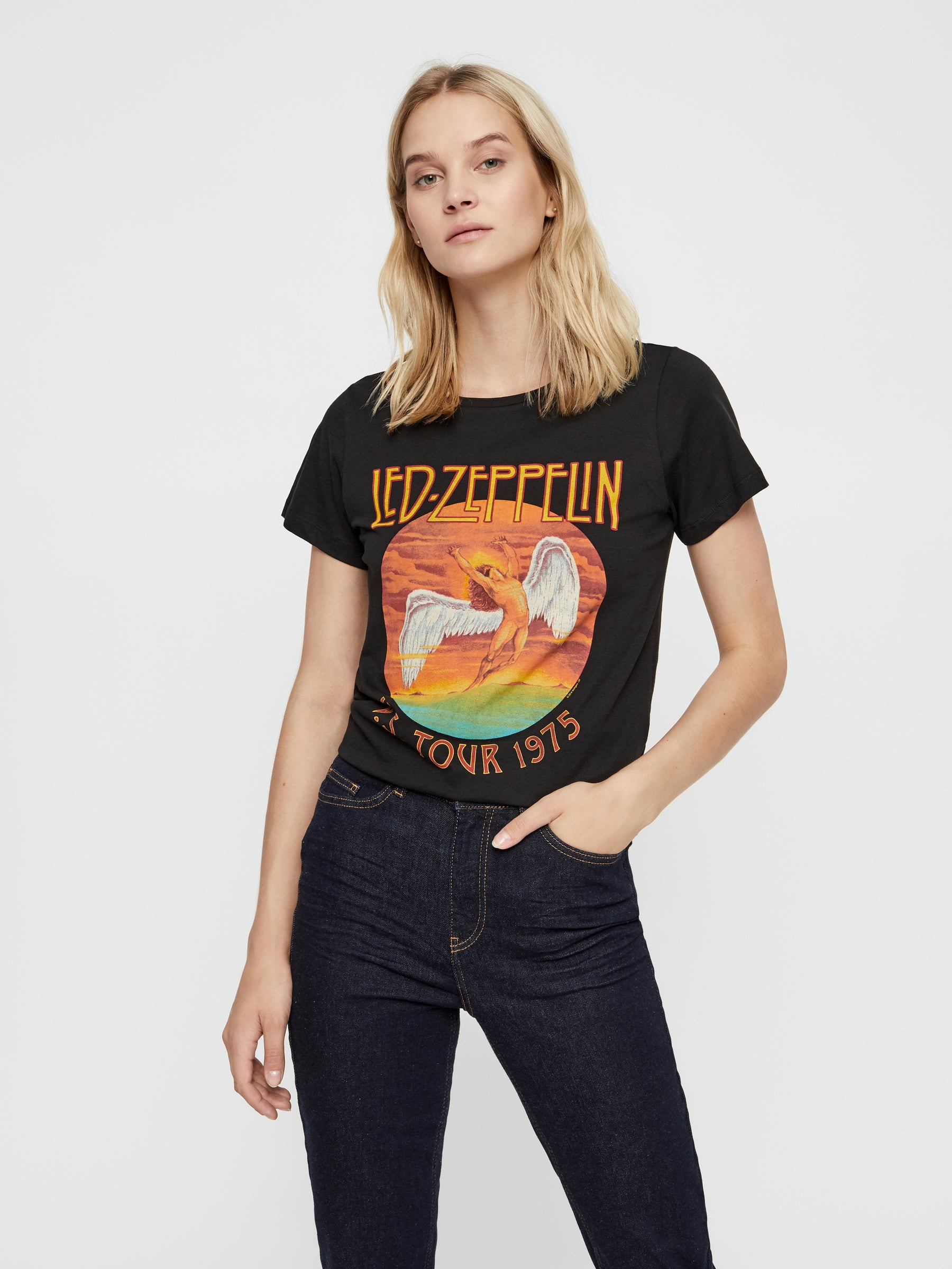 Noisy May t-shirt imprimé coton bio 61 cm
