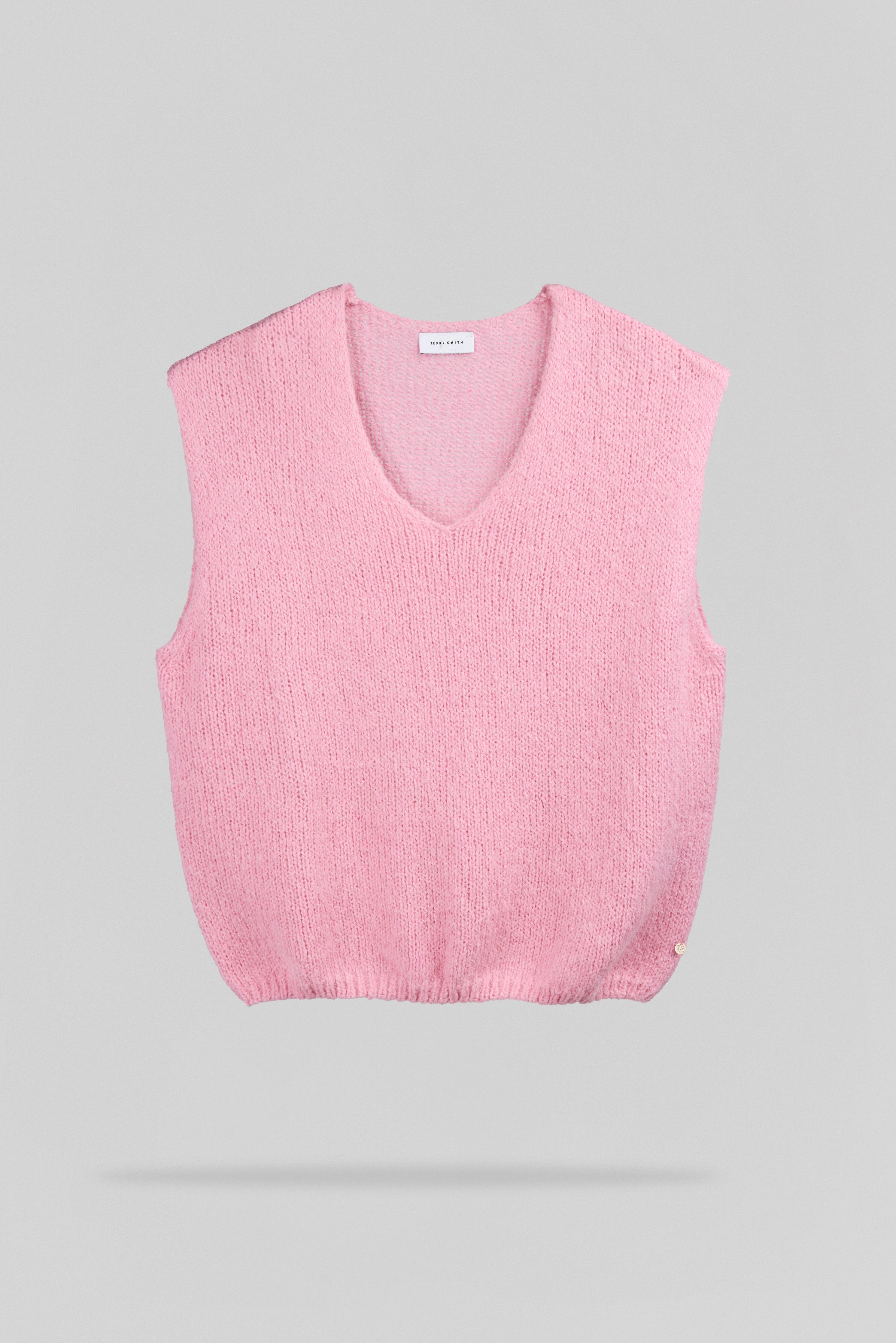 Teddy Smith P-Molia pull sans manches rose bonbon