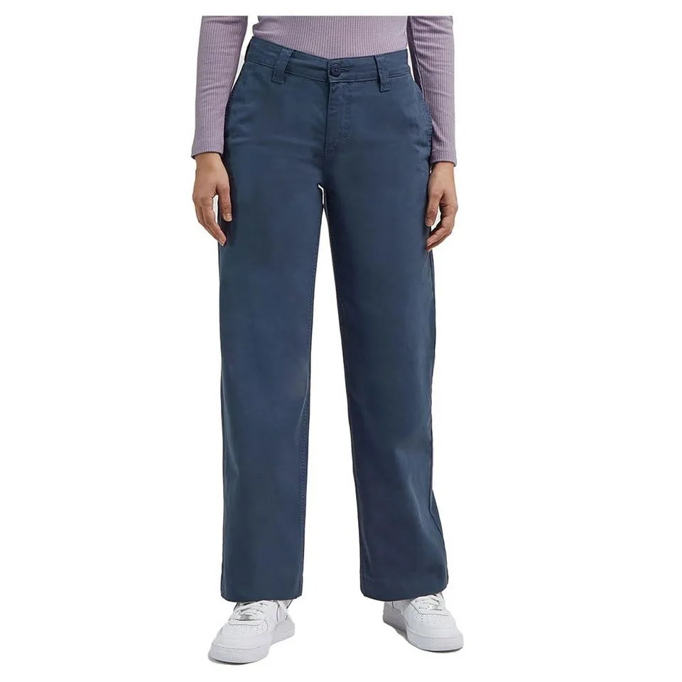 Lee Chino droit classique femme Salina Stone toile coton