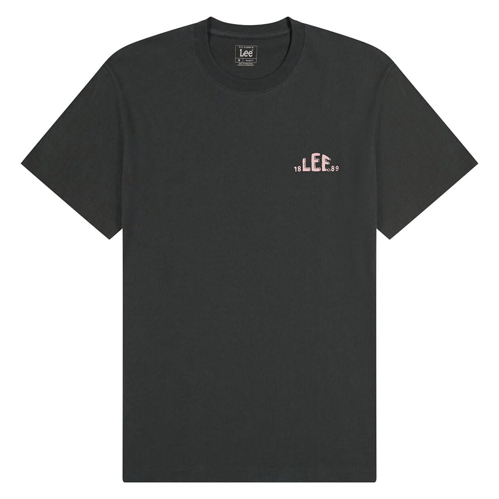 Lee Regular Logo Tee t-shirt homme noir coupe regular
