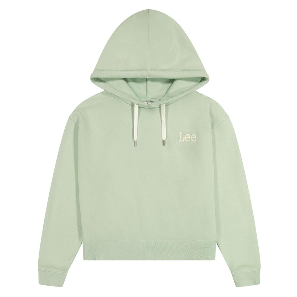 Lee Essential Hoodie sweat femme mauve doux capuche coton