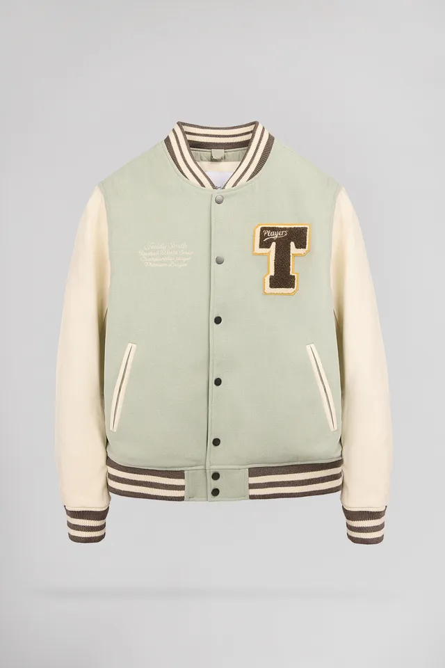 Teddy Smith B-Romeo blouson teddy vert sauge homme