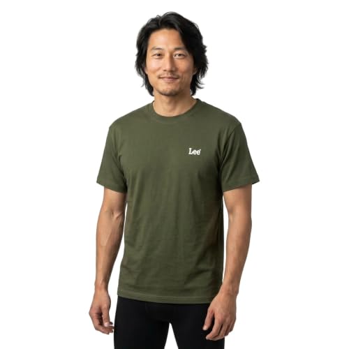 Lee SS Small Logo Tee t-shirt homme violet manches courtes