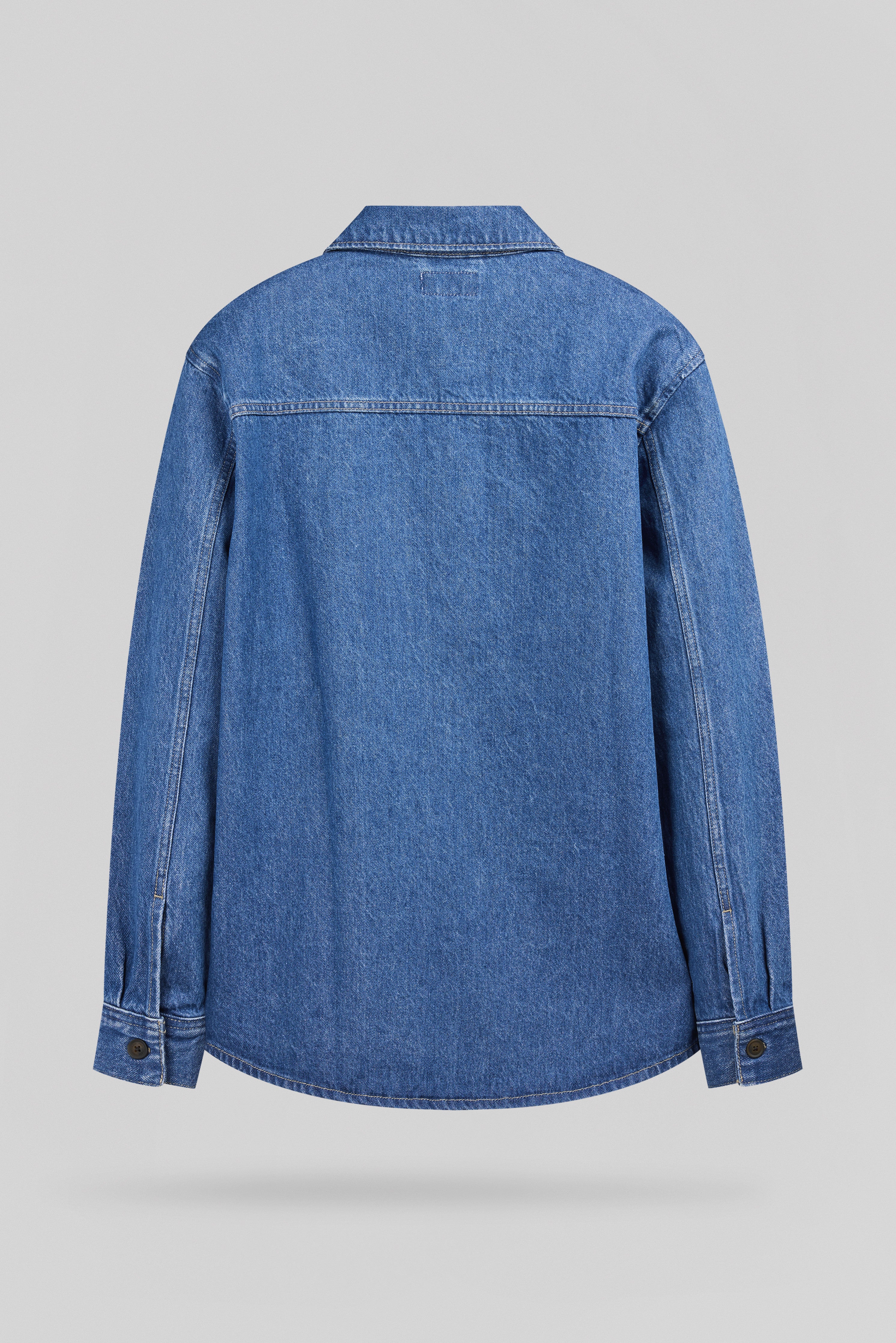 Teddy Smith C-Grant chemise denim homme vintage indigo coton