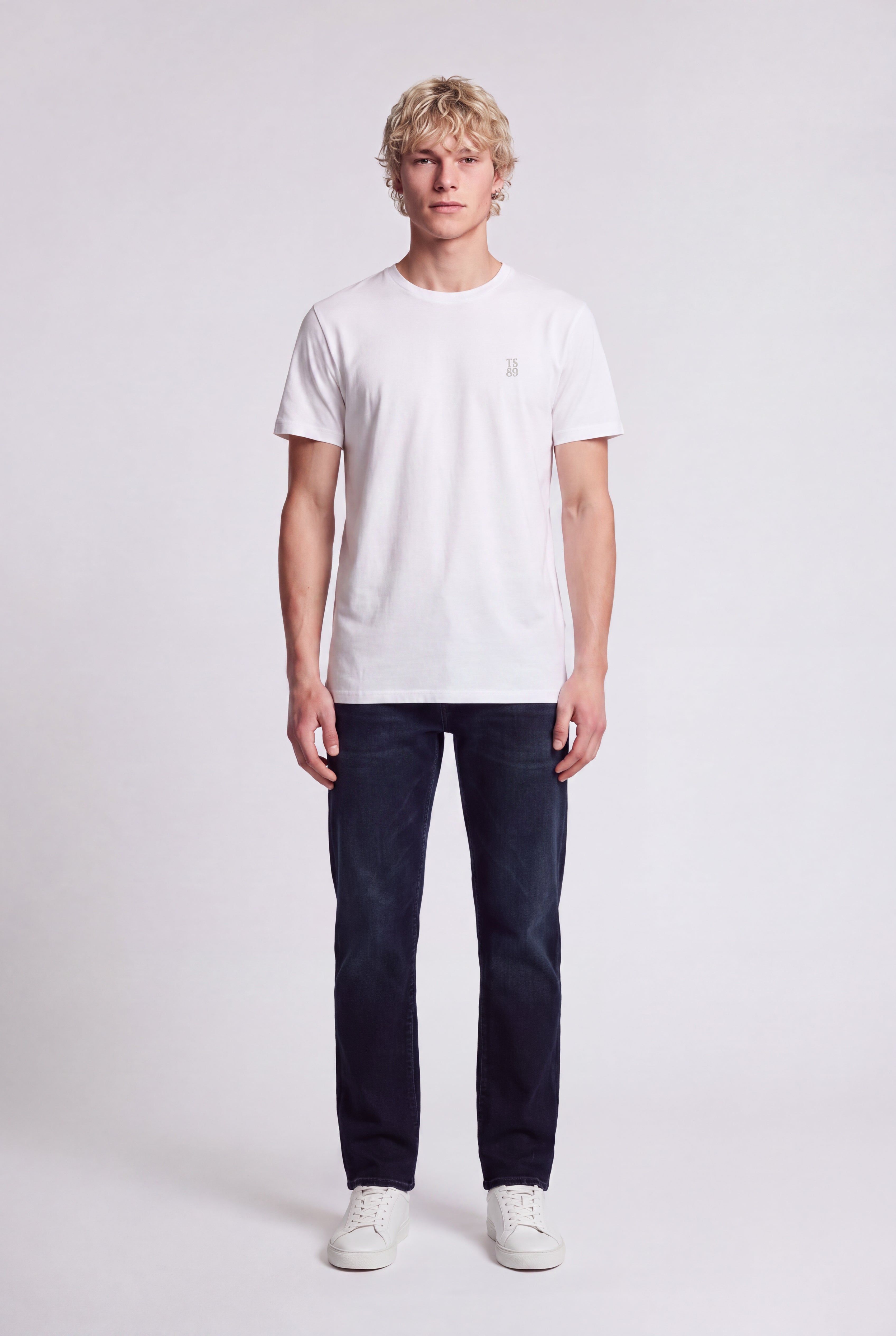 Teddy Smith T-Telo MC t-shirt blanc regular