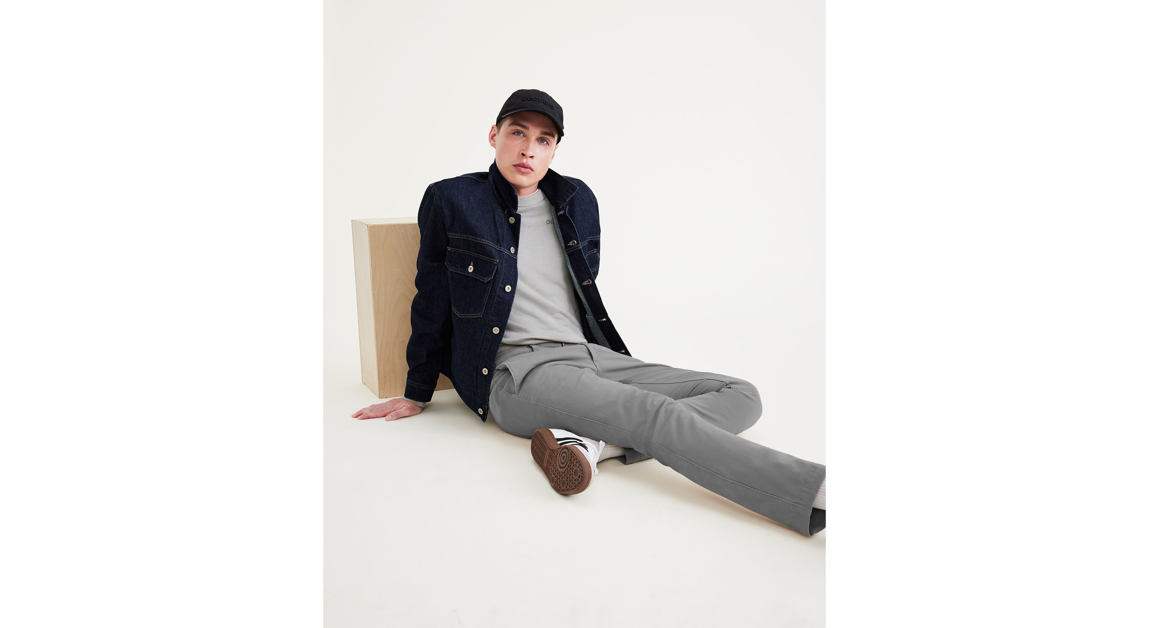 Dockers Alpha Chino chino skinny gris stretch