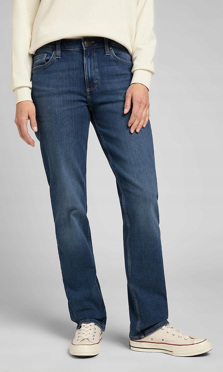Lee Legendary Regular jean femme bleu moyen stretch