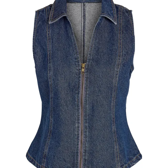 Noisy May NMSirena top en jean sans manches