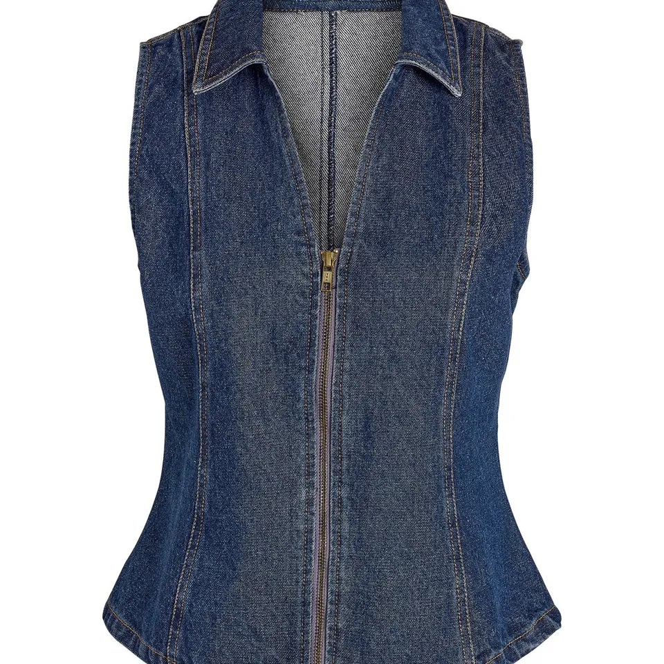 Noisy May NMSirena top en jean sans manches