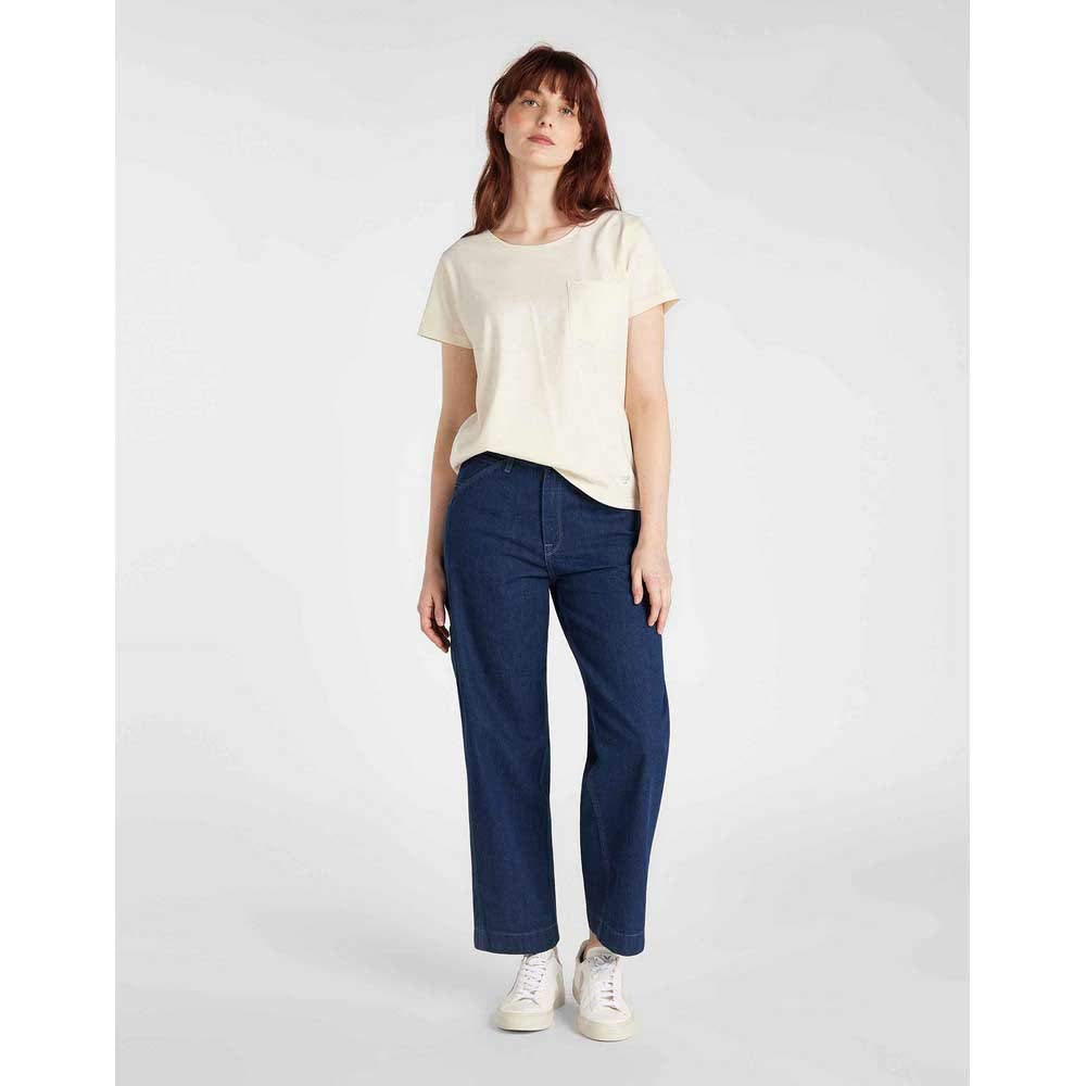 Lee Sustainable Tee t-shirt femme écru coupe relax