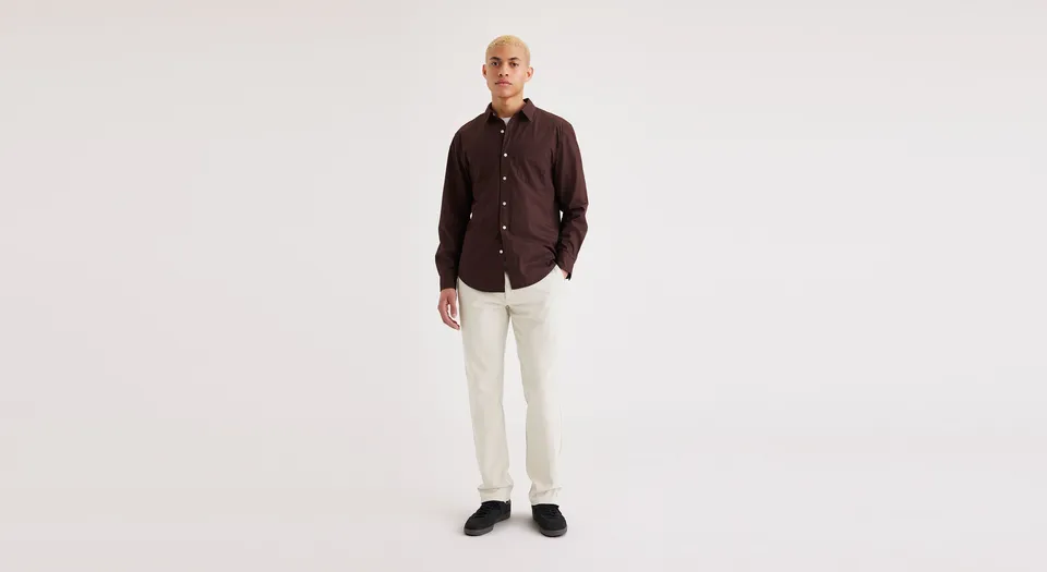 Dockers Ultimate Slim Fit chino kaki Sahara stretch