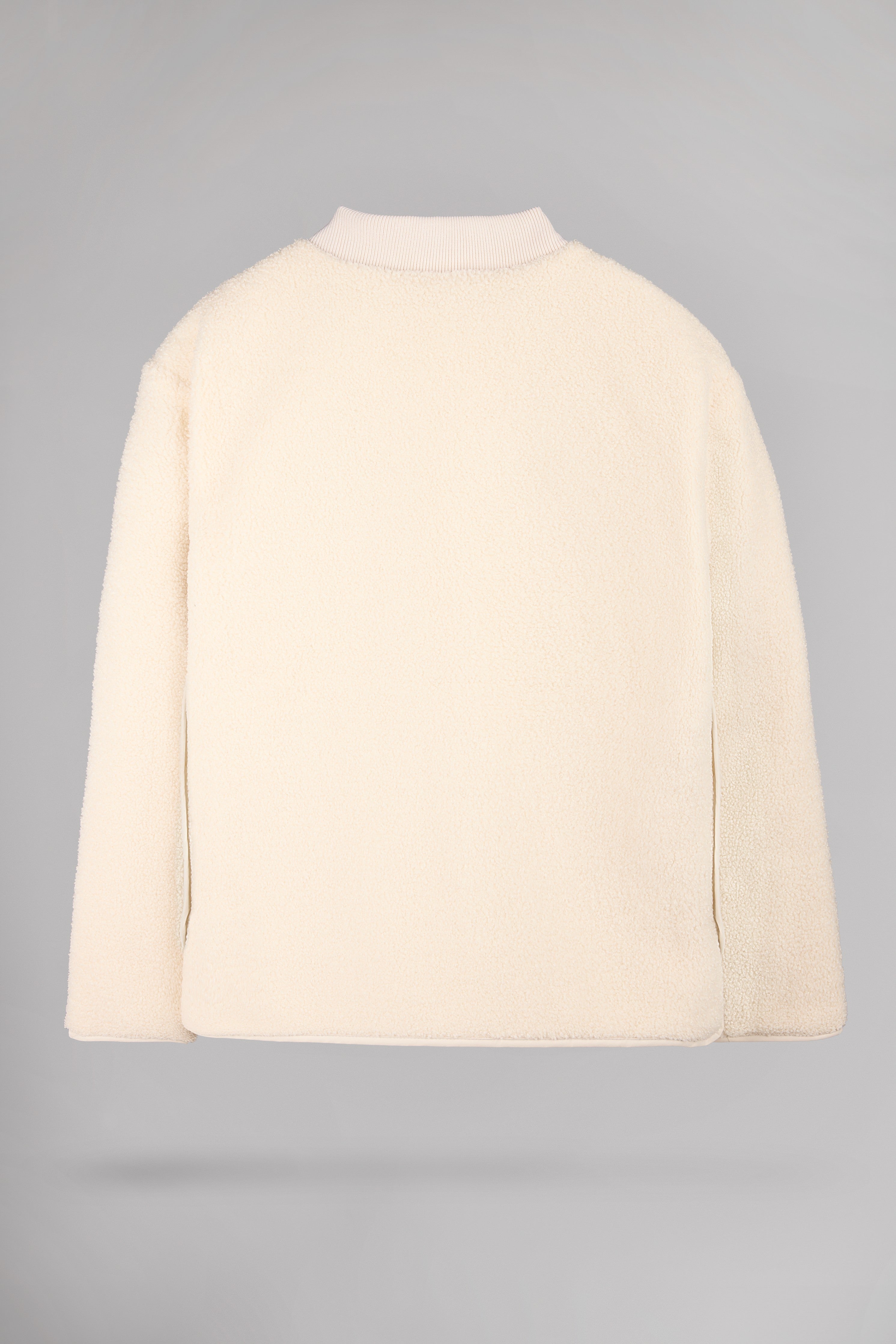 Teddy Smith B-Fentz veste sherpa cream col bomber