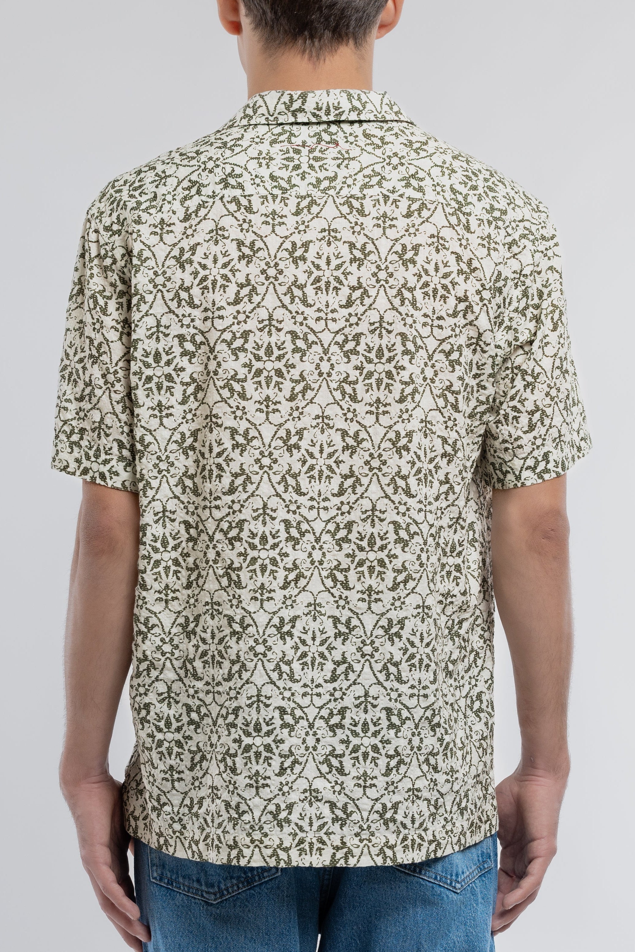 Teddy Smith C-Raymond MC chemise homme cream imprimé