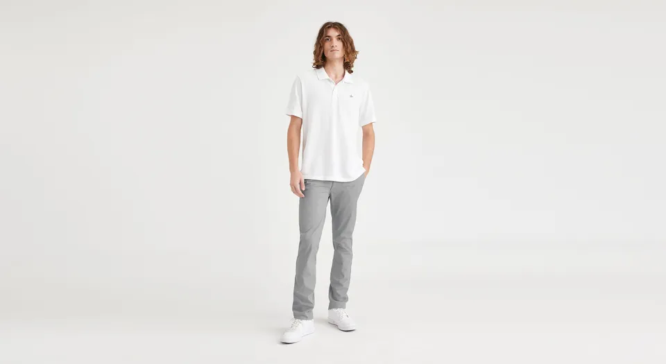 Dockers Alpha Chino chino skinny gris stretch