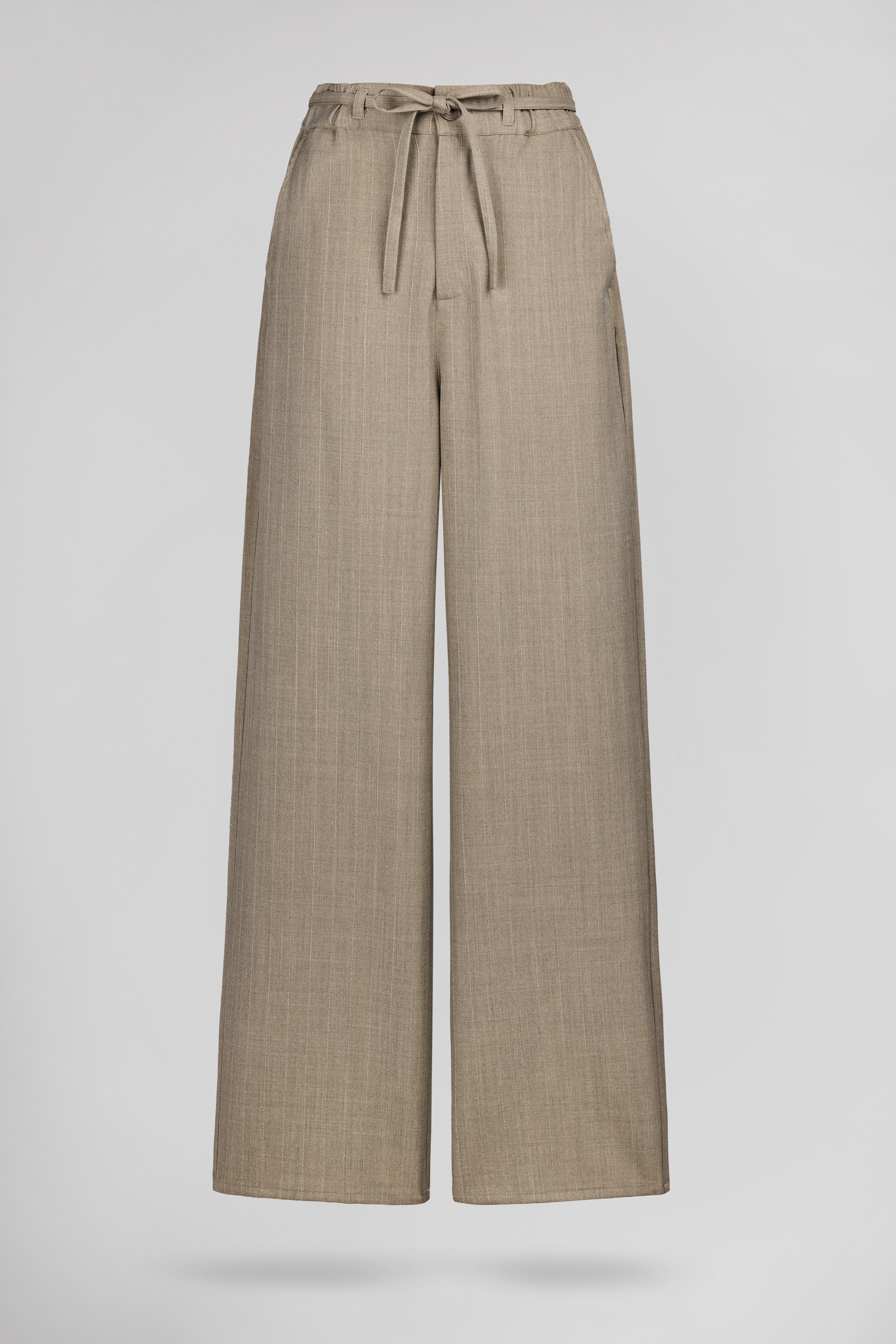 Teddy Smith P-Taylor pantalon Wolf Beige rayures