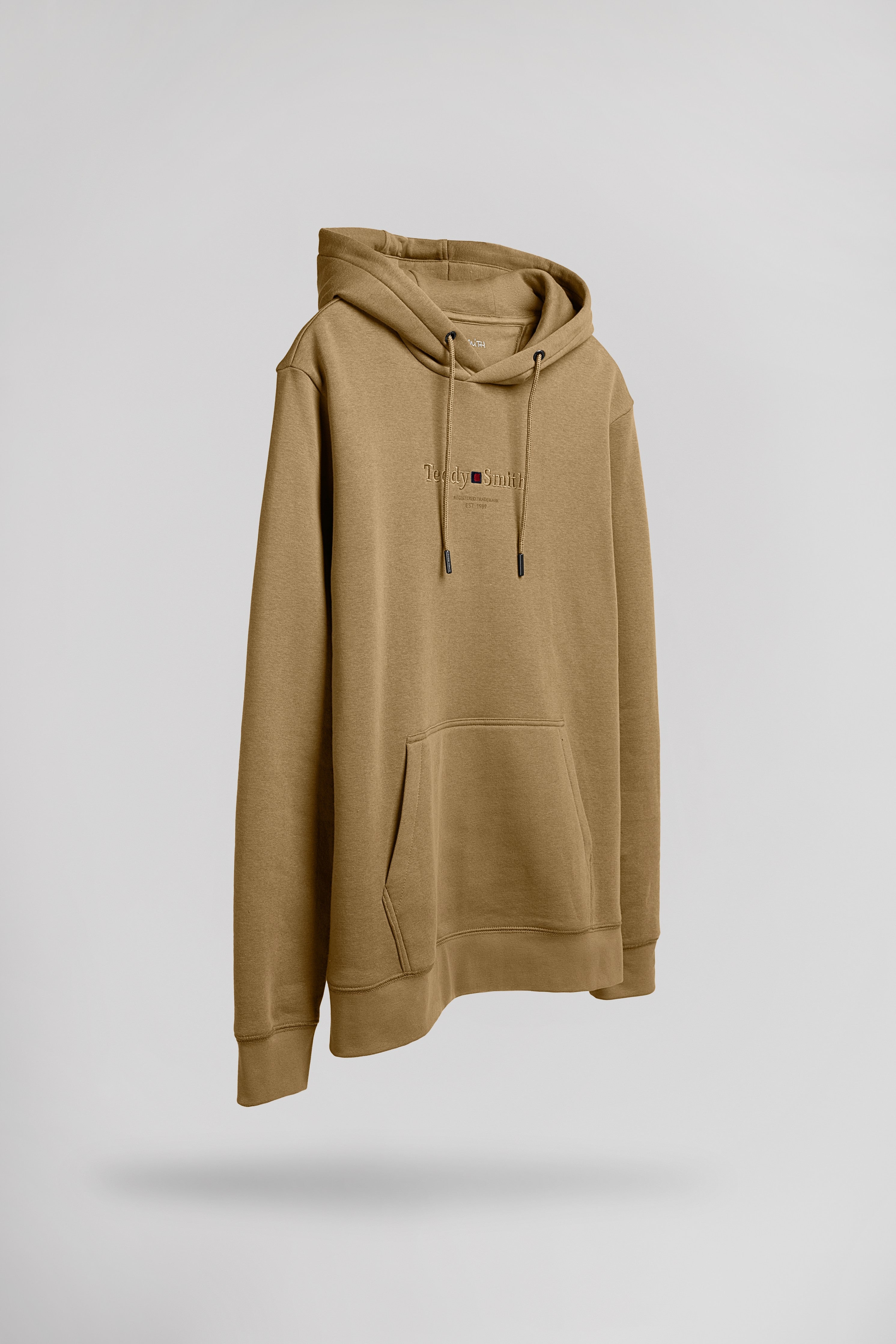 Teddy Smith S-Jim Hoody sweat capuche worker beige