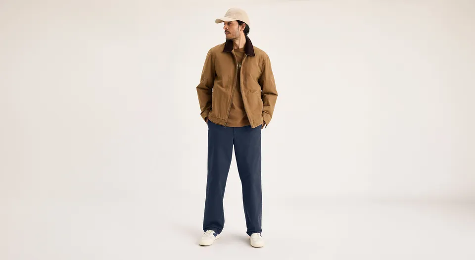 Dockers Eighty-Six Alpha chino loose bleu marine stretch