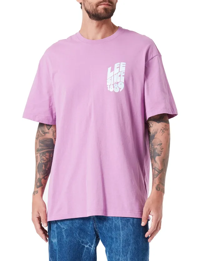 Lee 70s Loose t-shirt homme L Tall coton ample