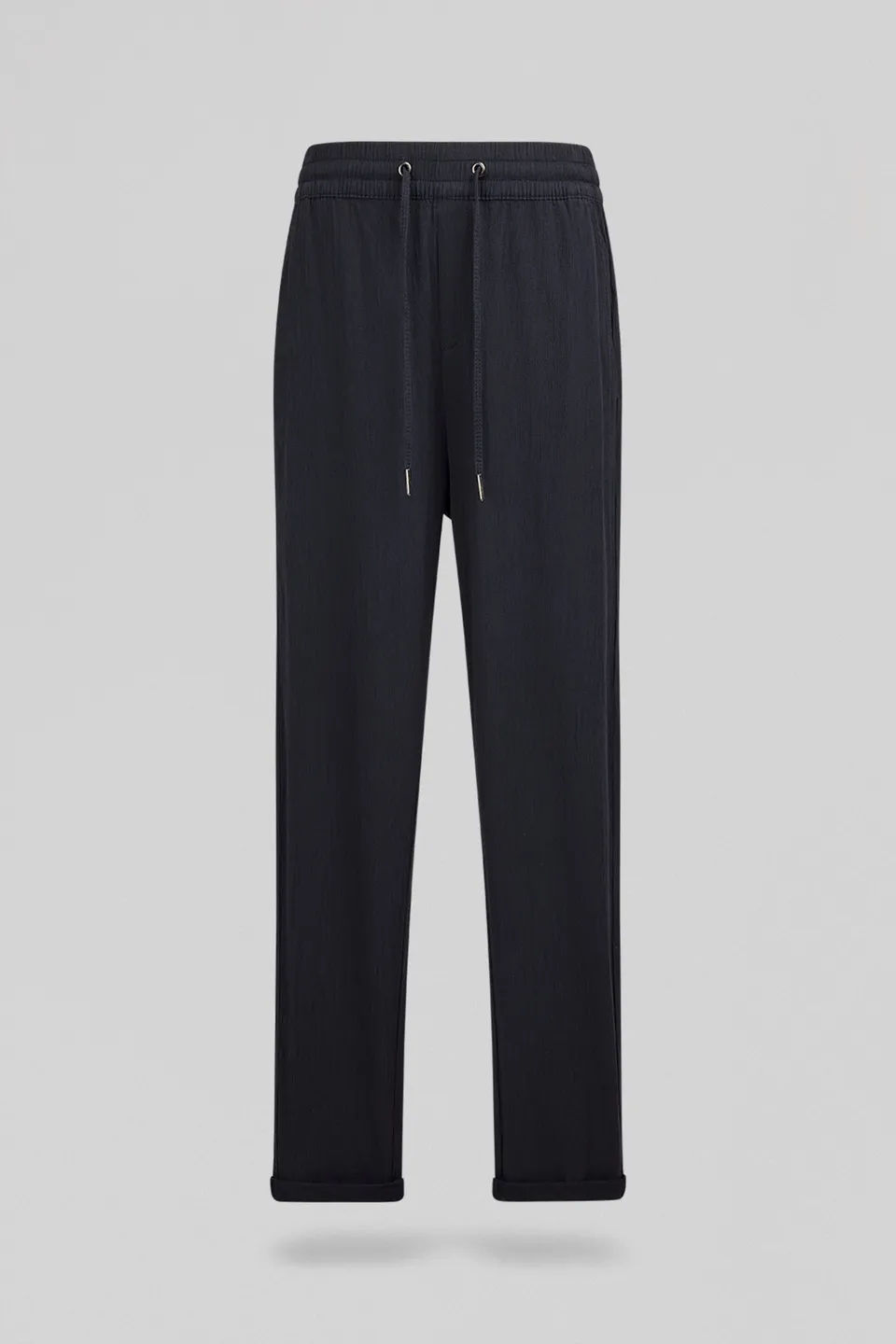 Teddy Smith Seersucke pantalon slim dark navy