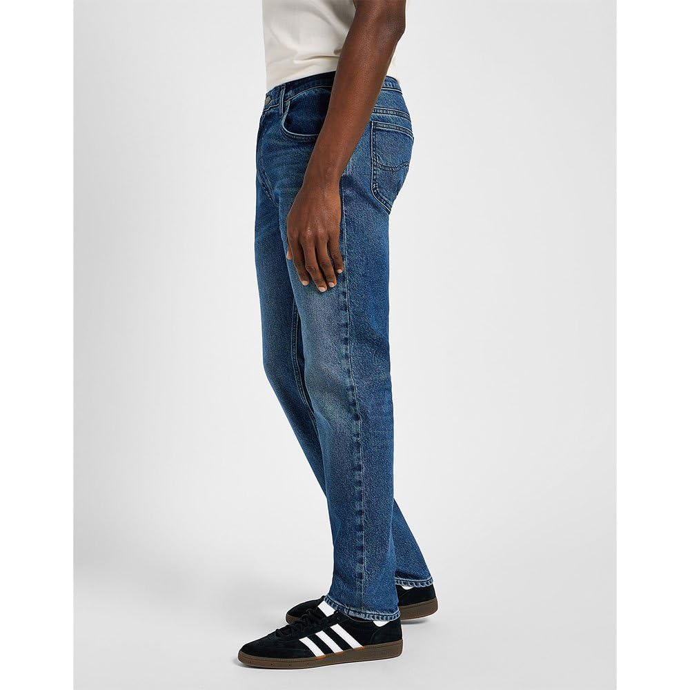 Lee Rider jean homme Blue Abyss coupe slim droite