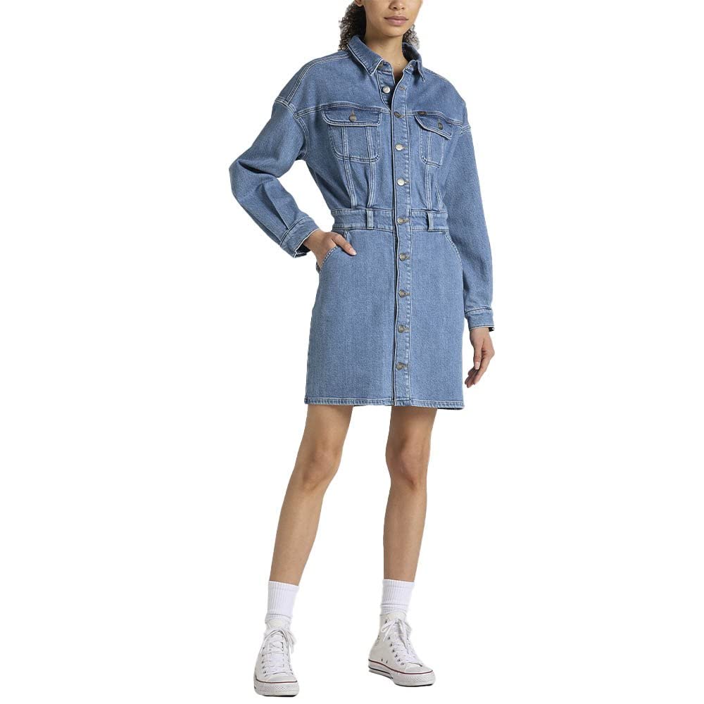 Lee Button Down robe femme taille L boutonnée