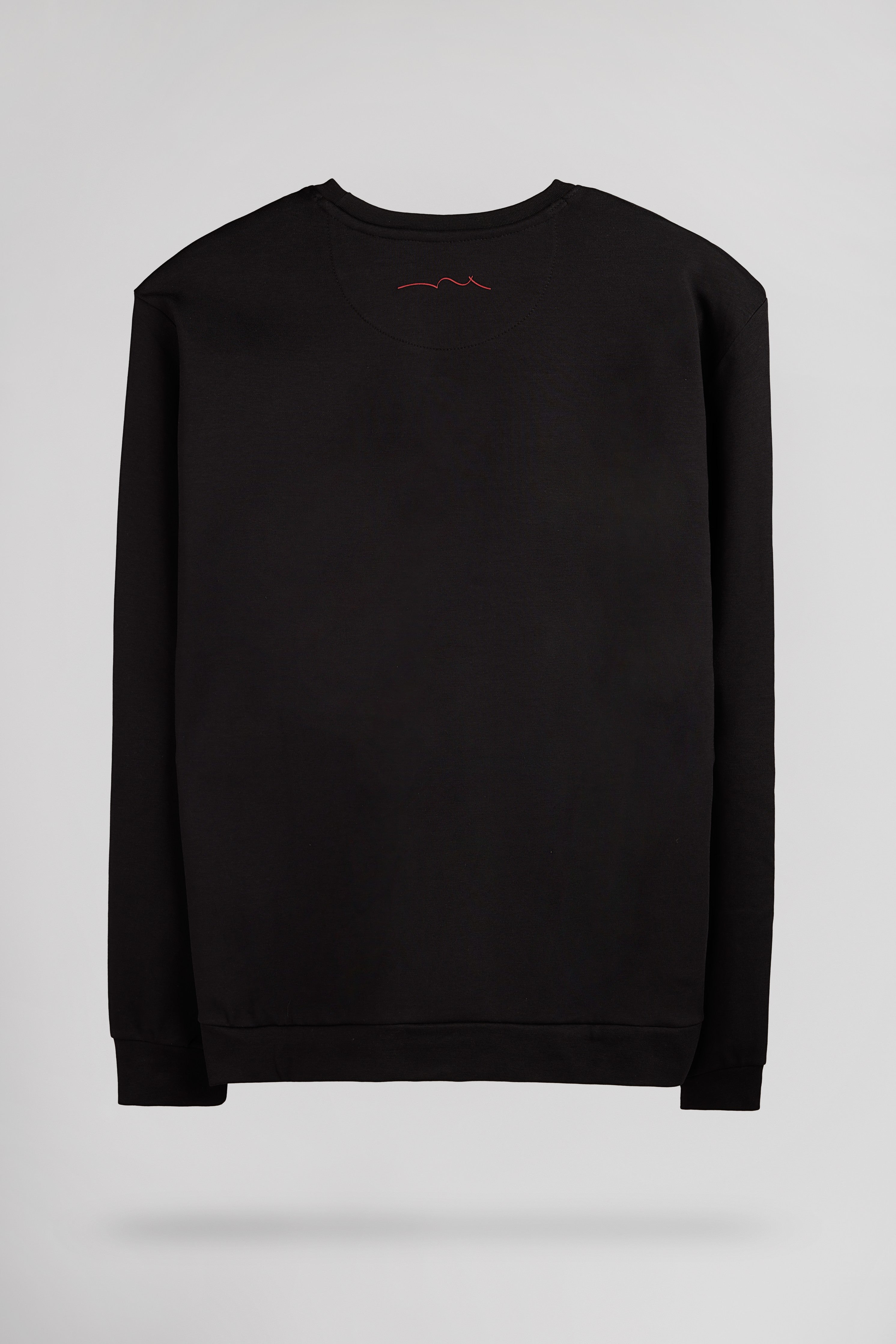Teddy Smith S-Company RC sweat noir coton col rond