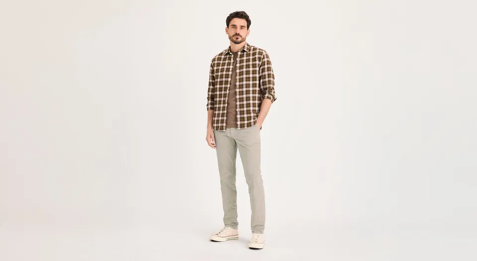 Dockers Ultimate chino beige cachemire coupe skinny