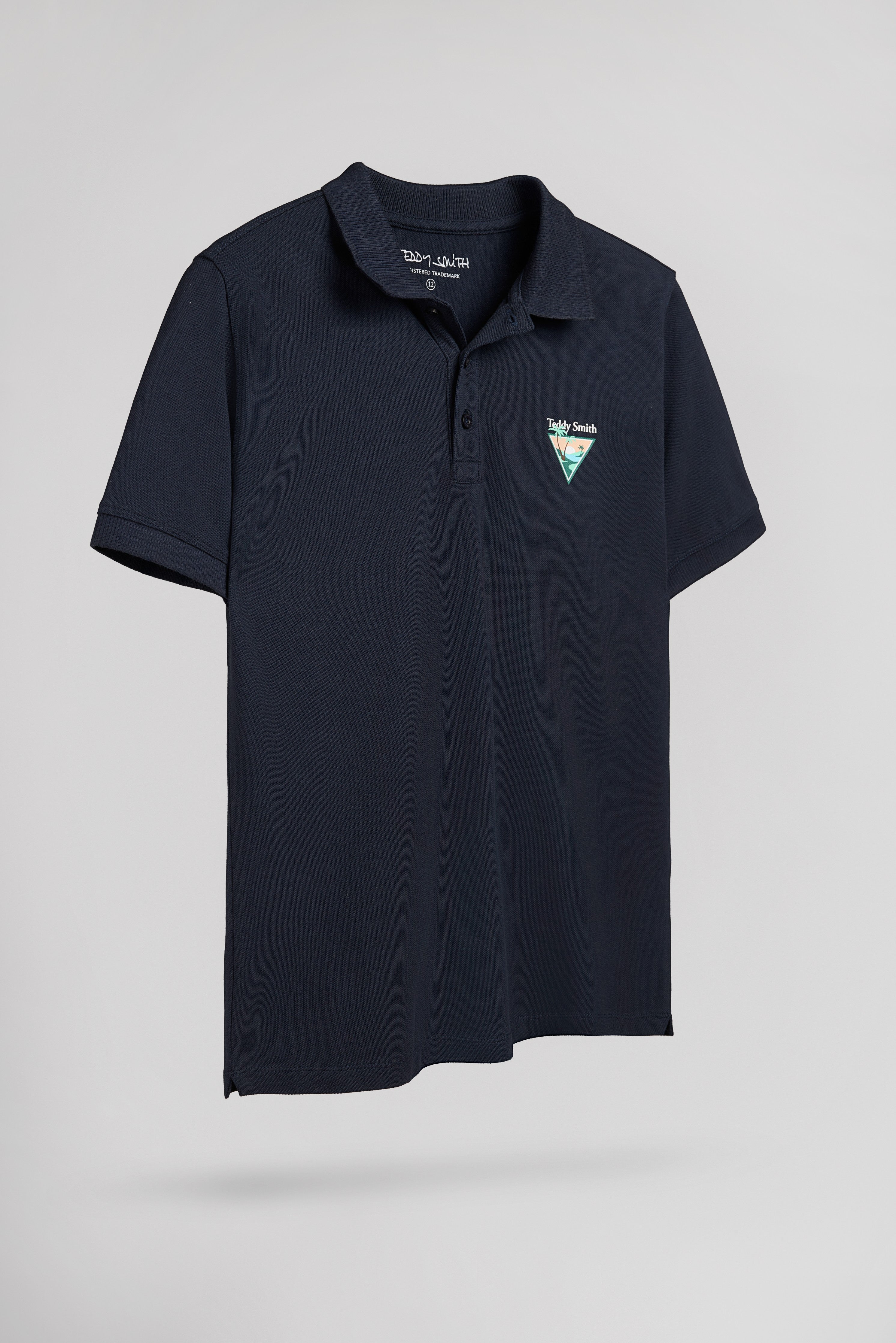 Teddy Smith P-Lary MC JR polo enfant Dark Navy coton