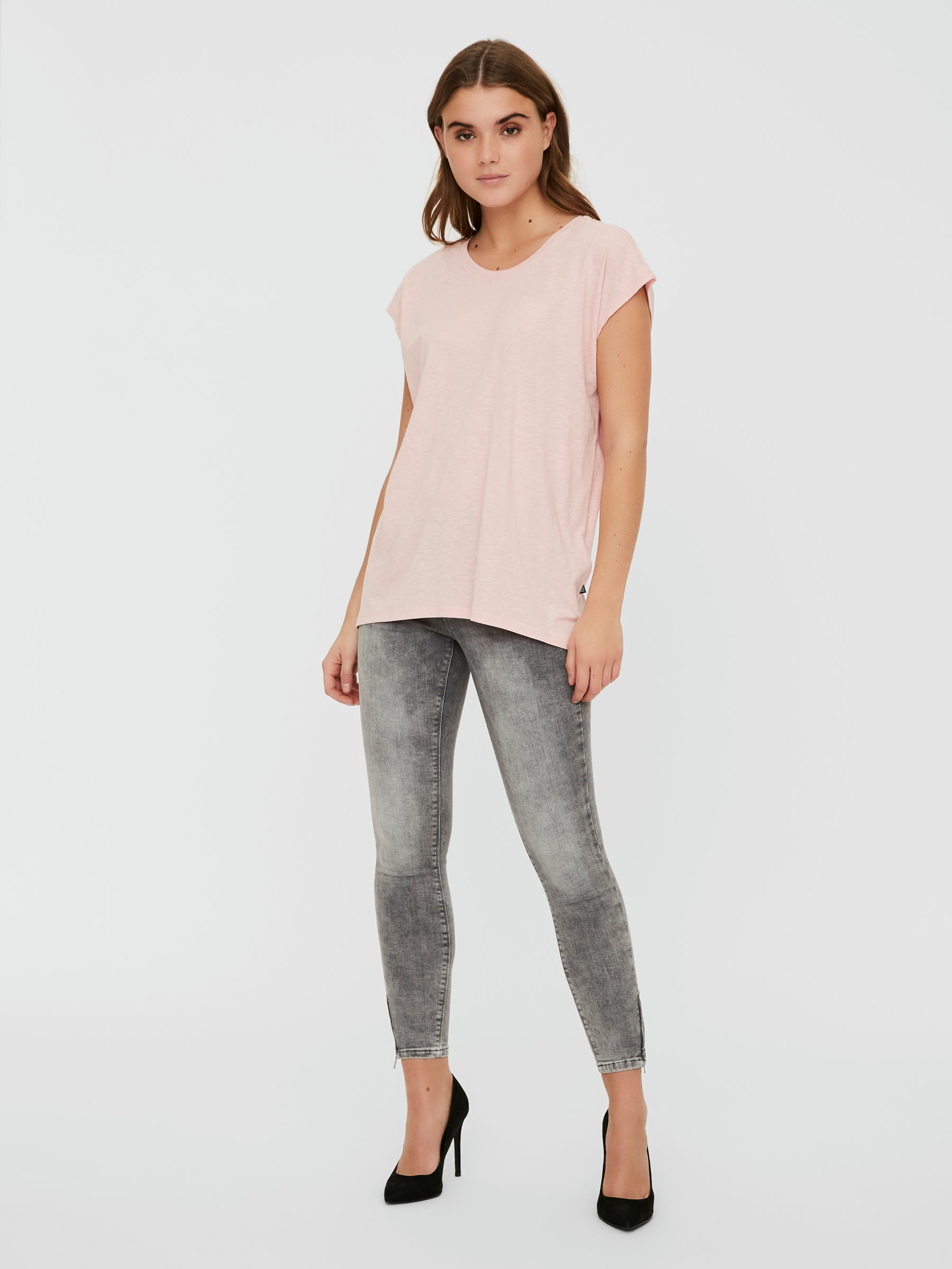 Noisy May Oversize t-shirt oversize coupe ample
