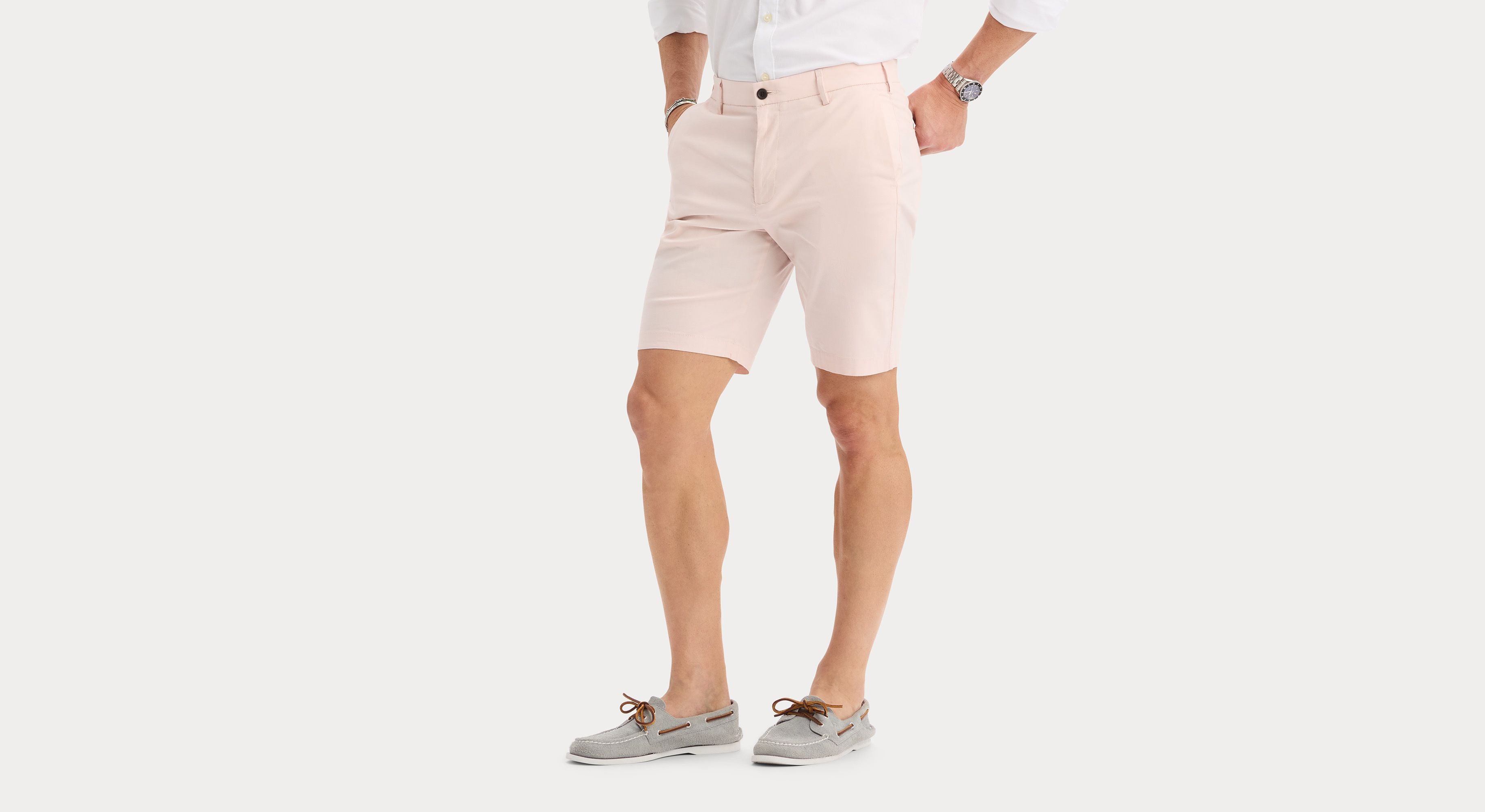 Dockers Supreme Flex Modern Chino short rose stretch