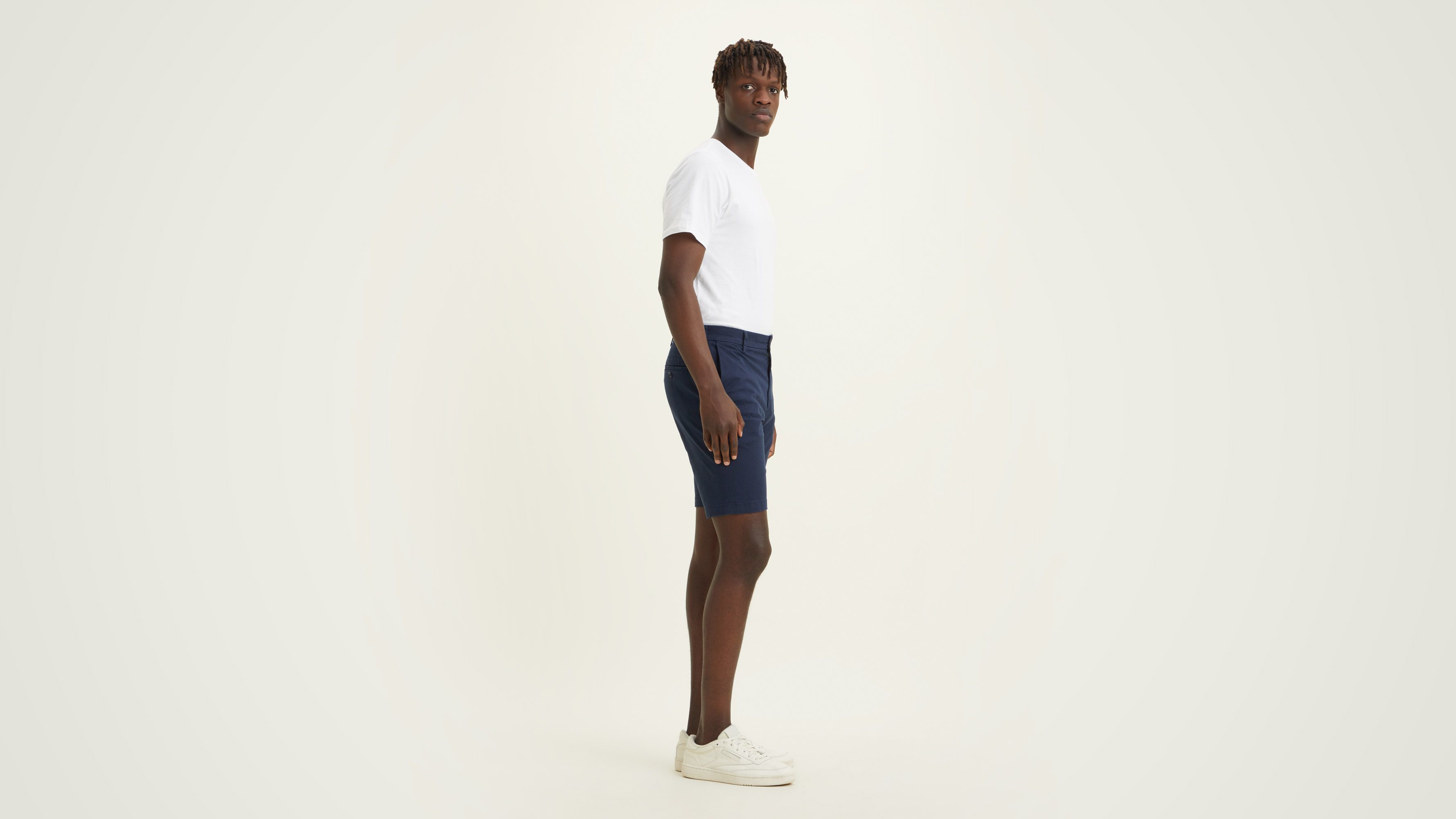 Dockers Supreme Flex Modern short chino bleu stretch
