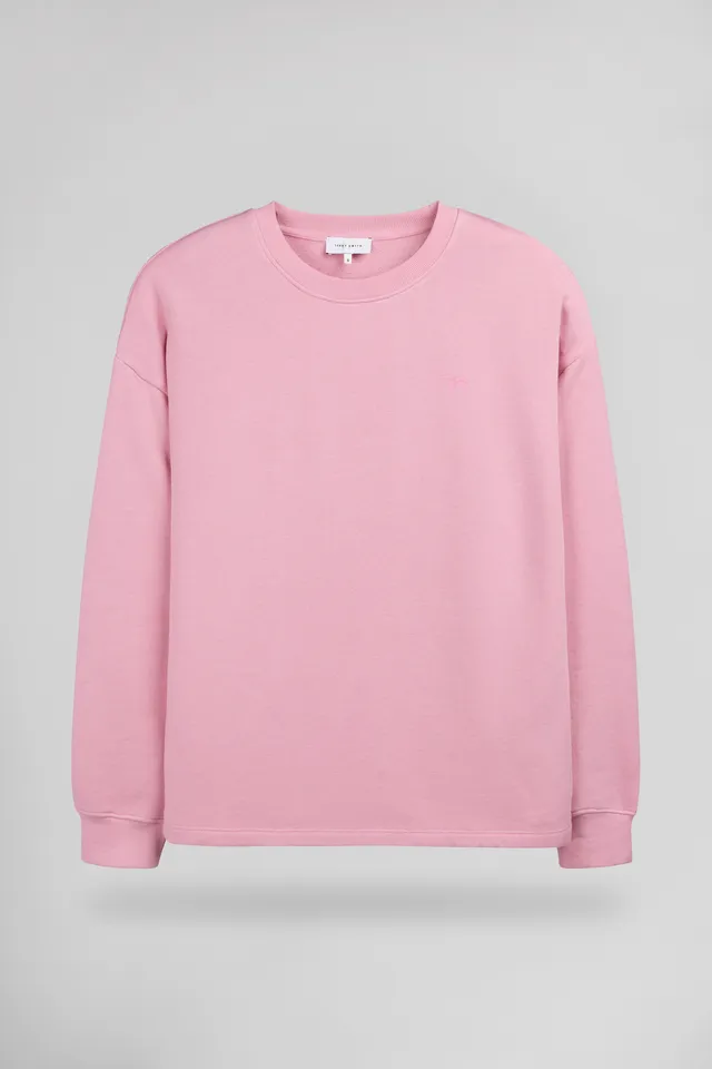 Teddy Smith S-Lucile Rose Bonbon sweat femme ample