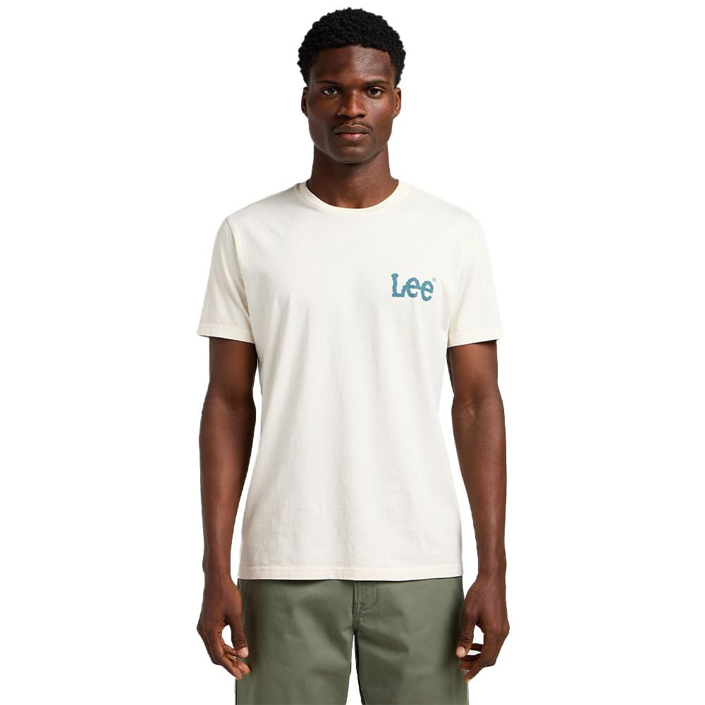 Lee Medium Wobbly tee-shirt homme Sweet Maple regular