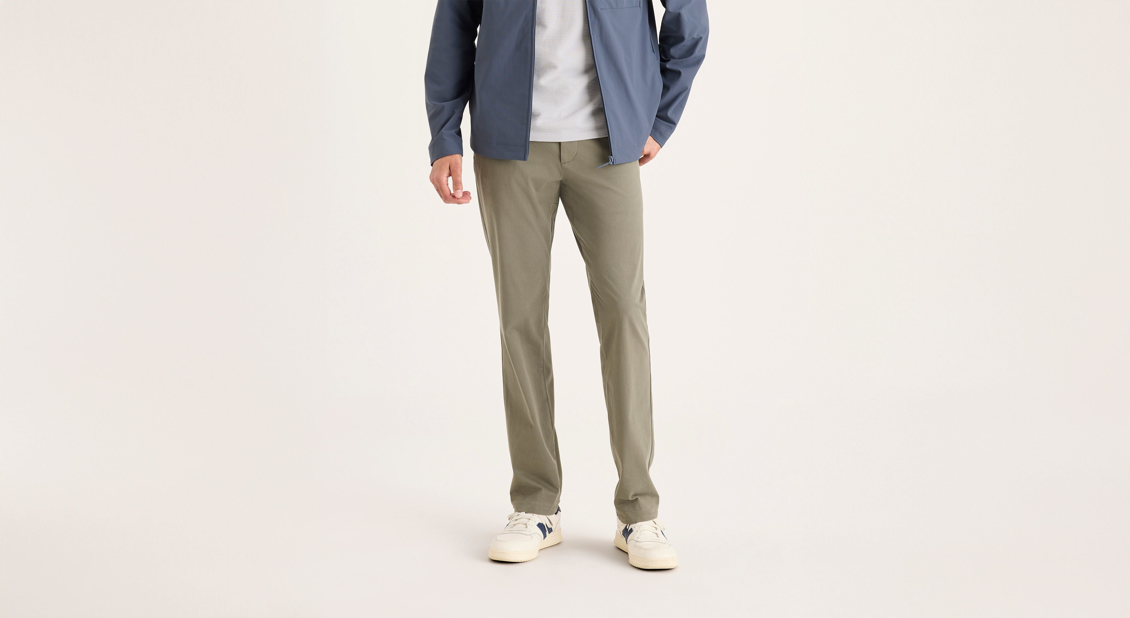 Dockers Go Activeflex chino homme slim vert camo