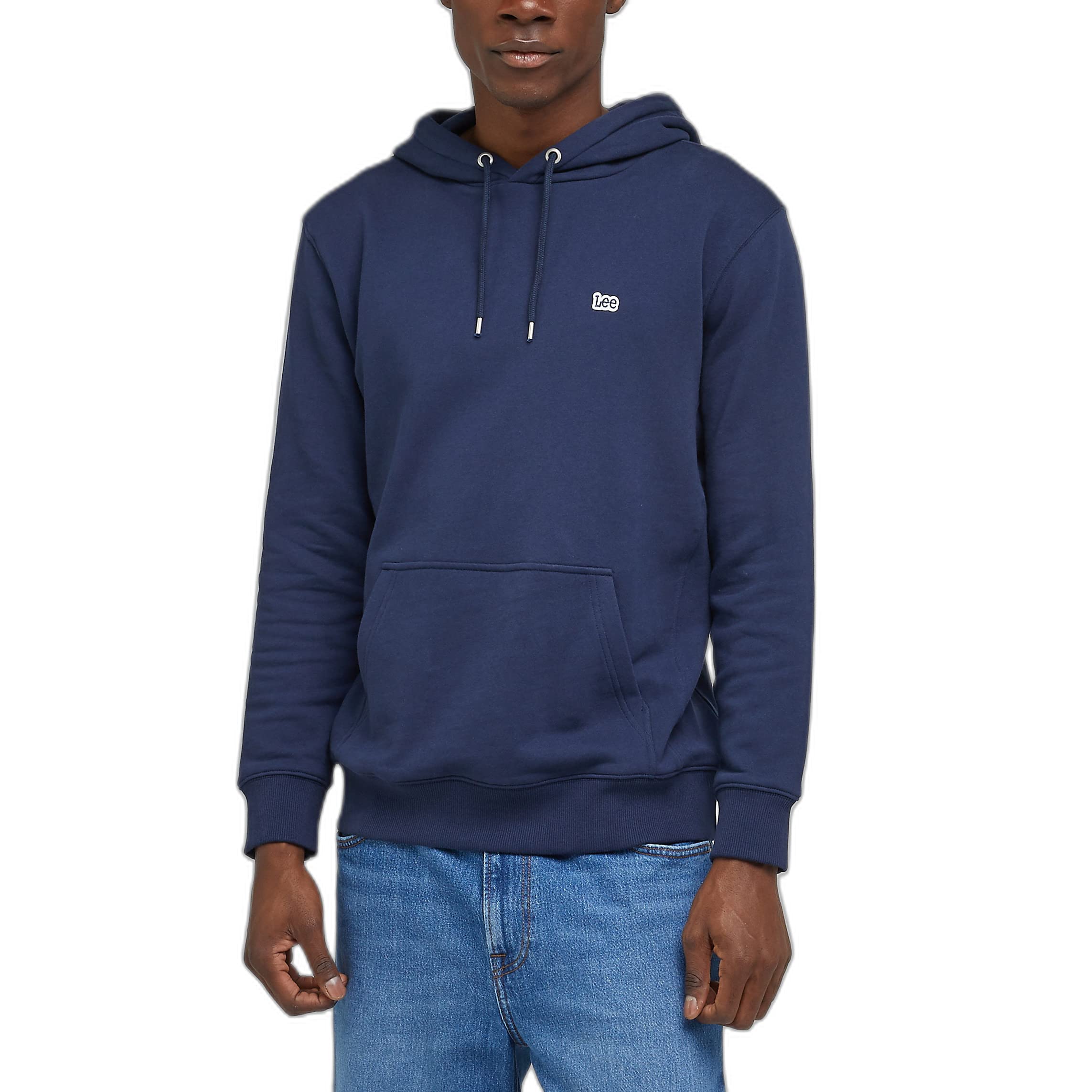 Lee Plain Hoodie sweat homme vert mercantile green