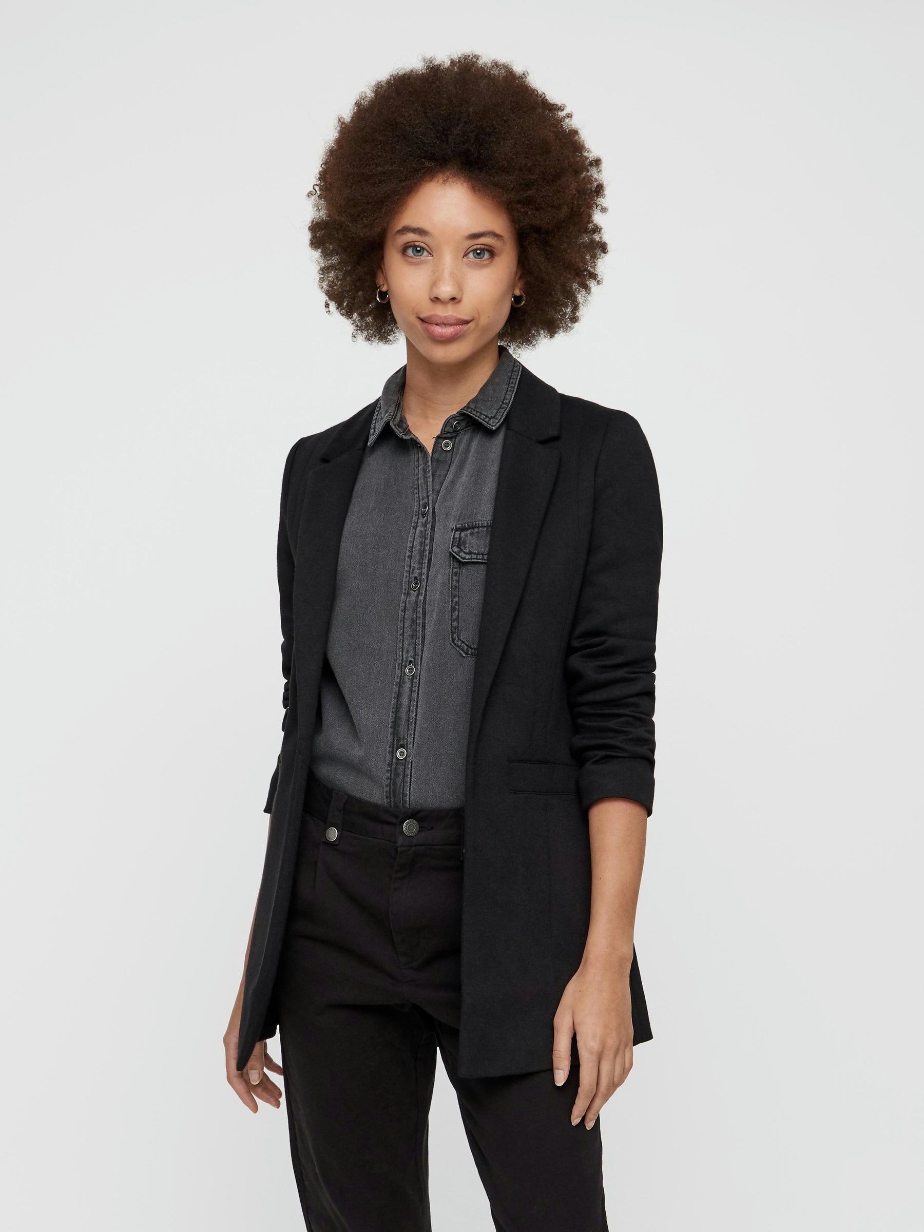 Noisy May Blazer Long Veste Doublee 74 cm