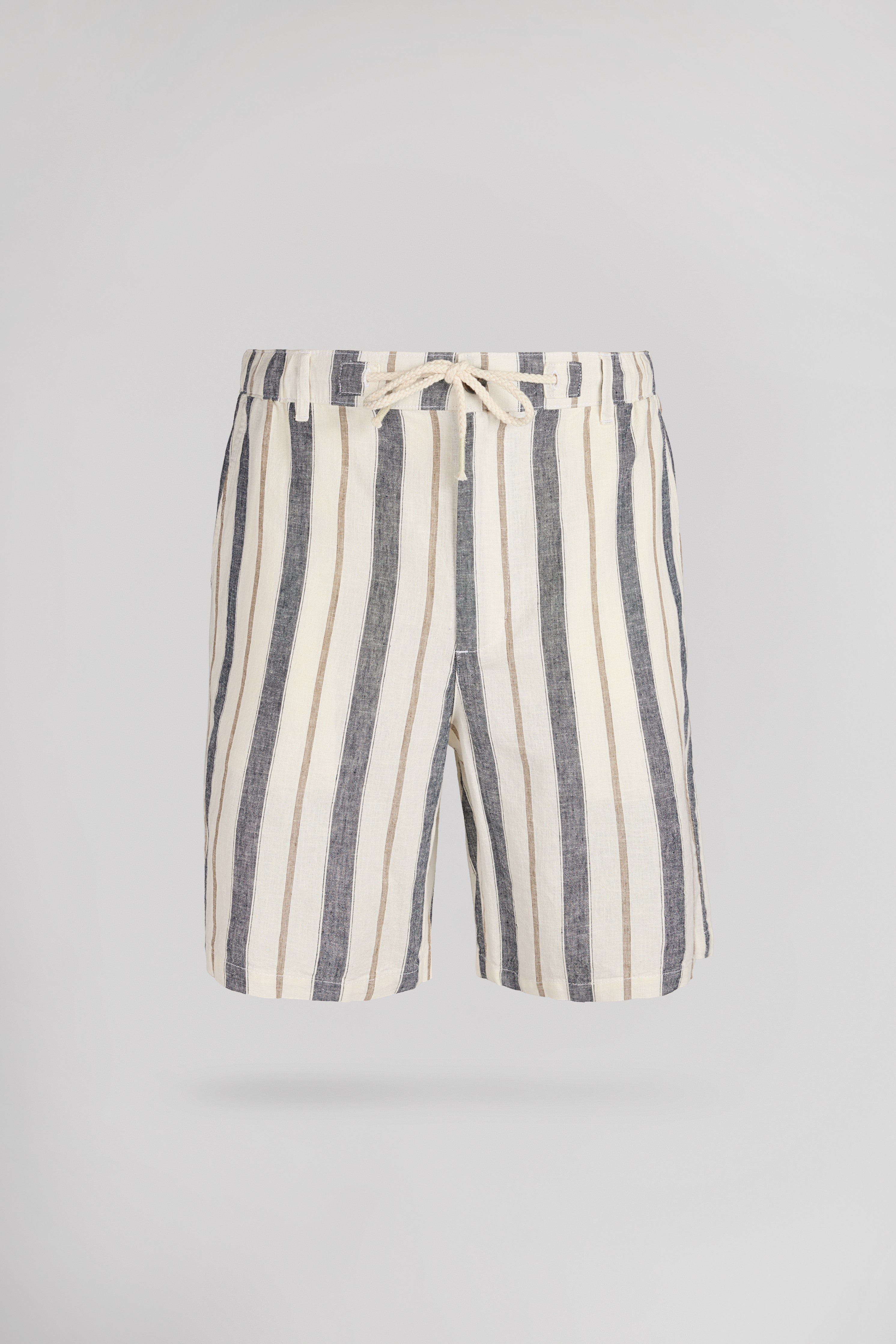 Teddy Smith S-Darius SH Lin short dark navy rayures