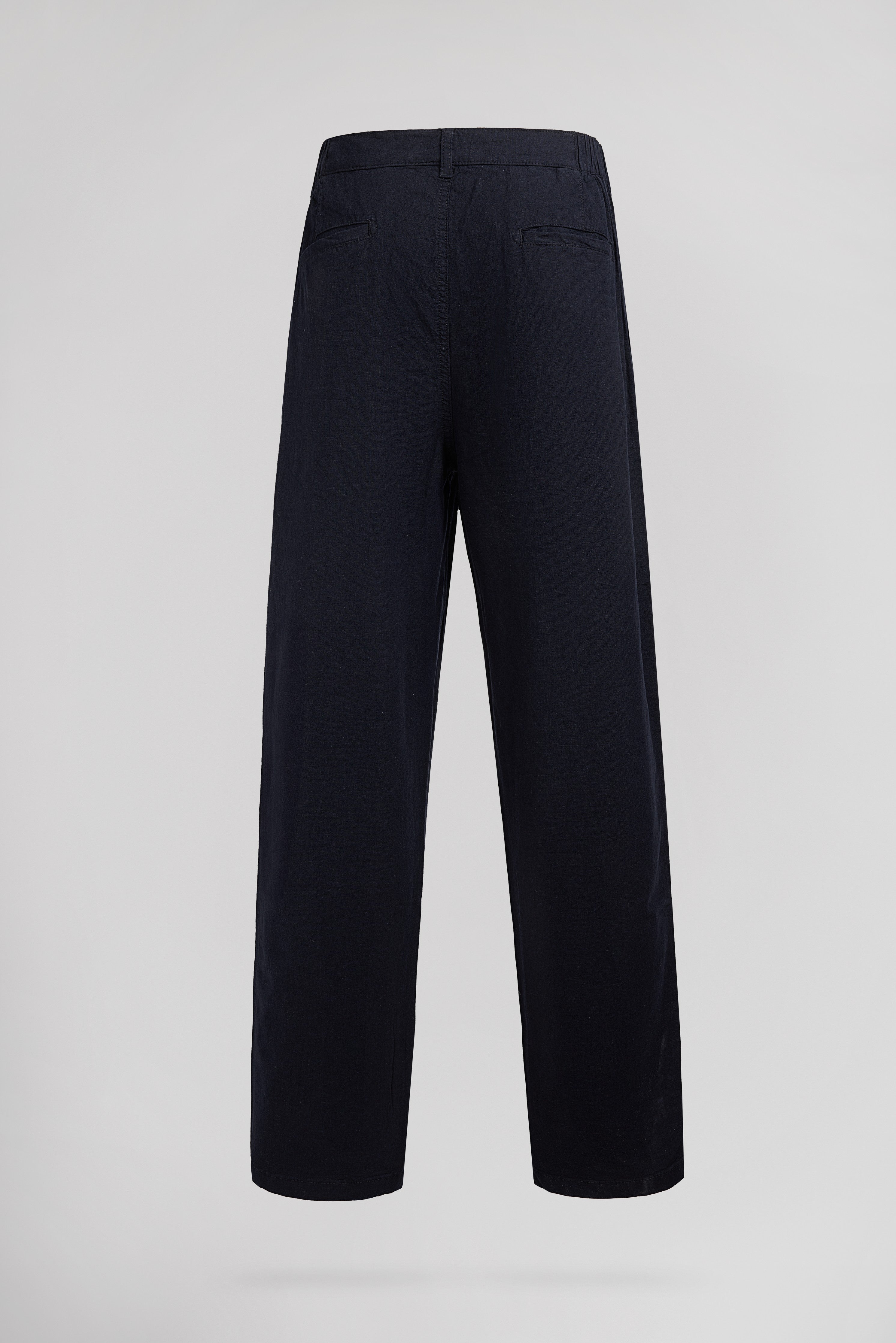 Teddy Smith P-Linen chino homme dark navy lin coton