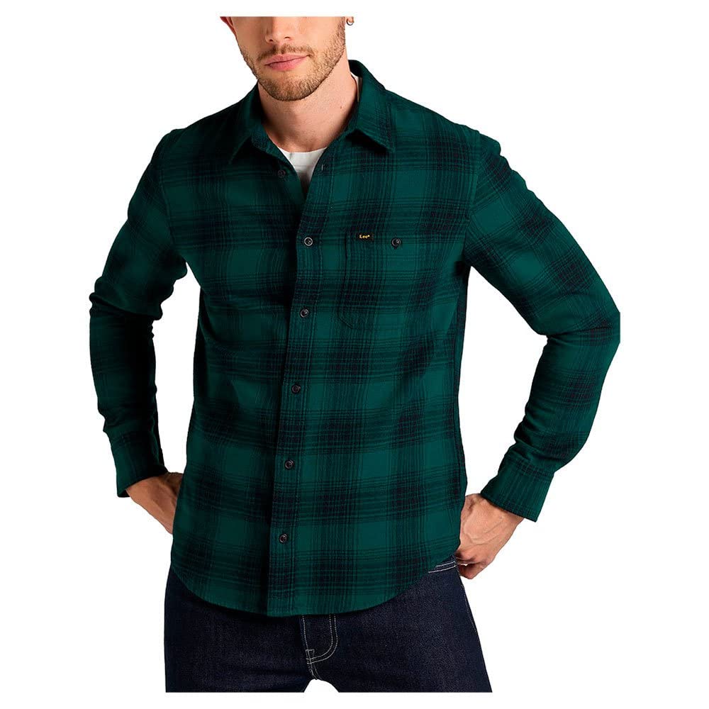 Lee Leesure t-shirt homme Light Umber coton