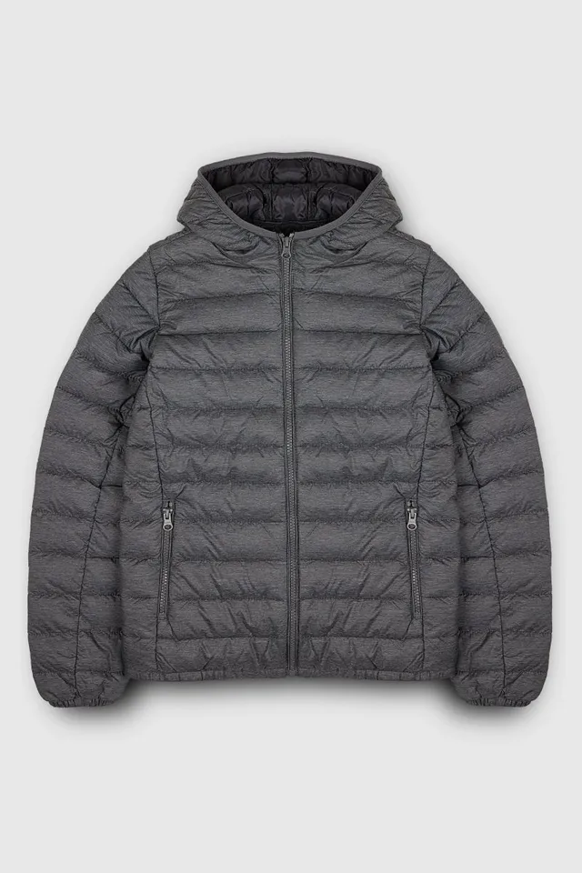 Teddy Smith Blighter Jr doudoune garçon noir capuche
