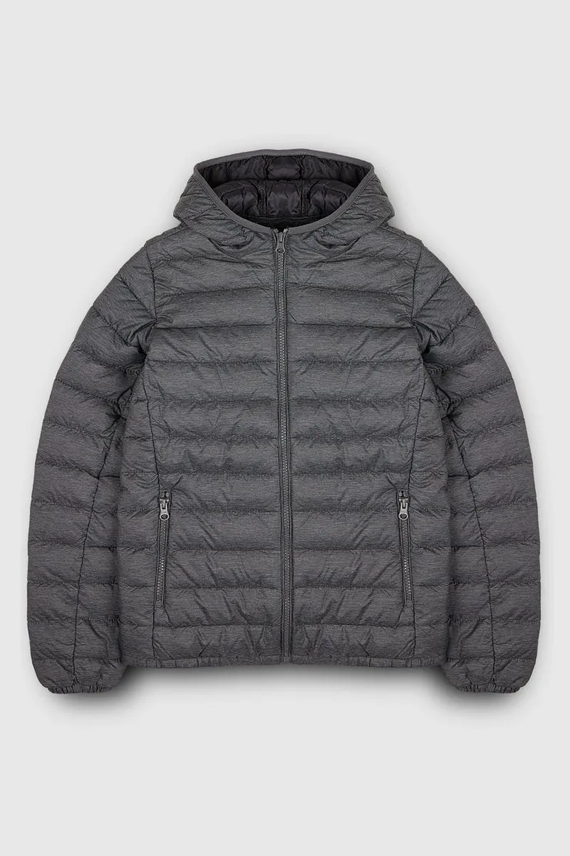 Teddy Smith Blighter Jr doudoune garçon noir capuche