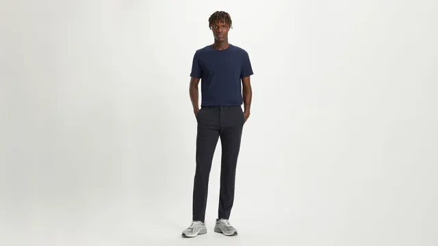 Dockers Crafted Khaki Slim chino bleu marine stretch