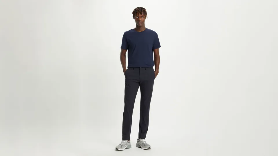 Dockers Crafted Khaki Slim chino bleu marine stretch