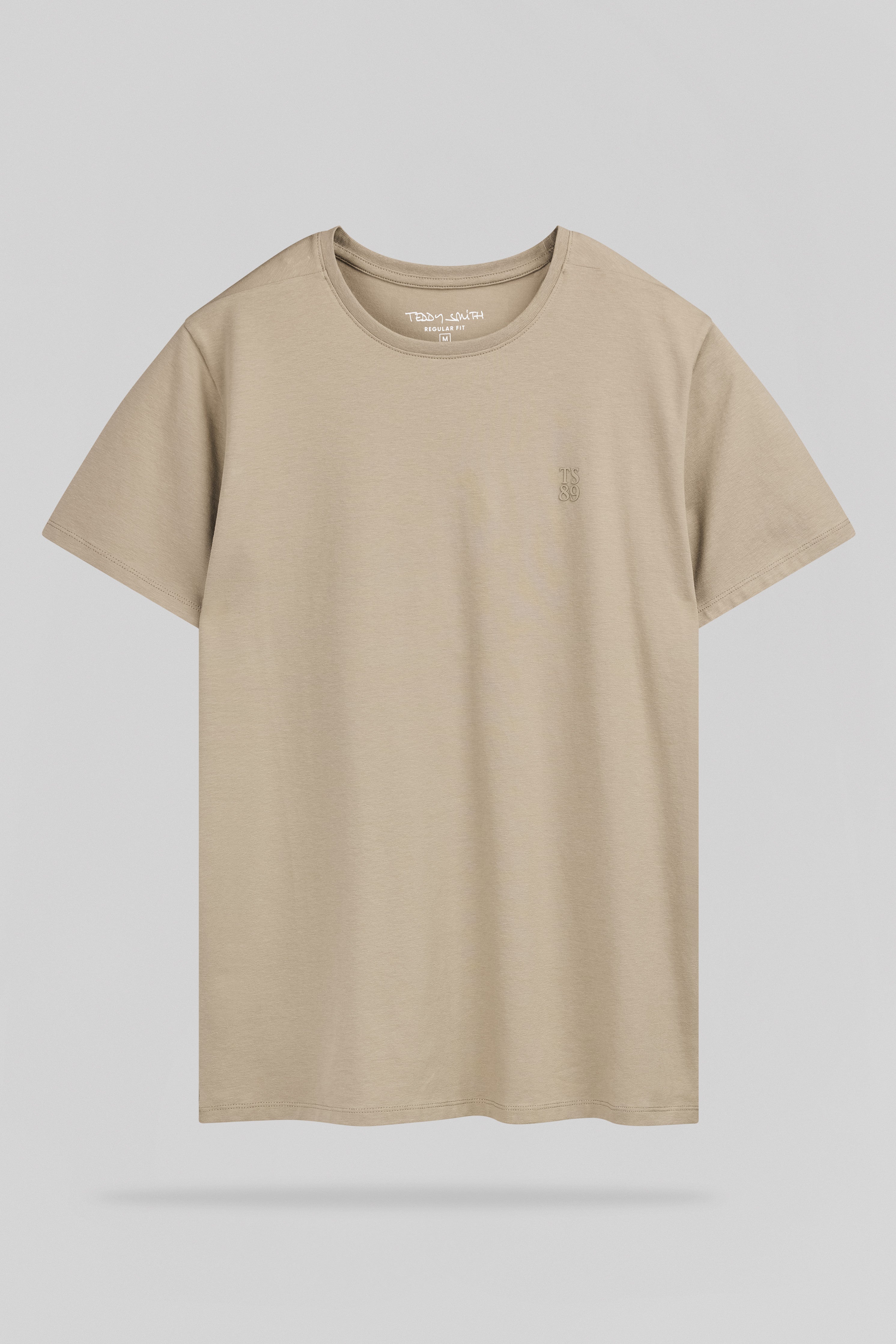 Teddy Smith T-Telo MC Wolf Beige t-shirt beige uni