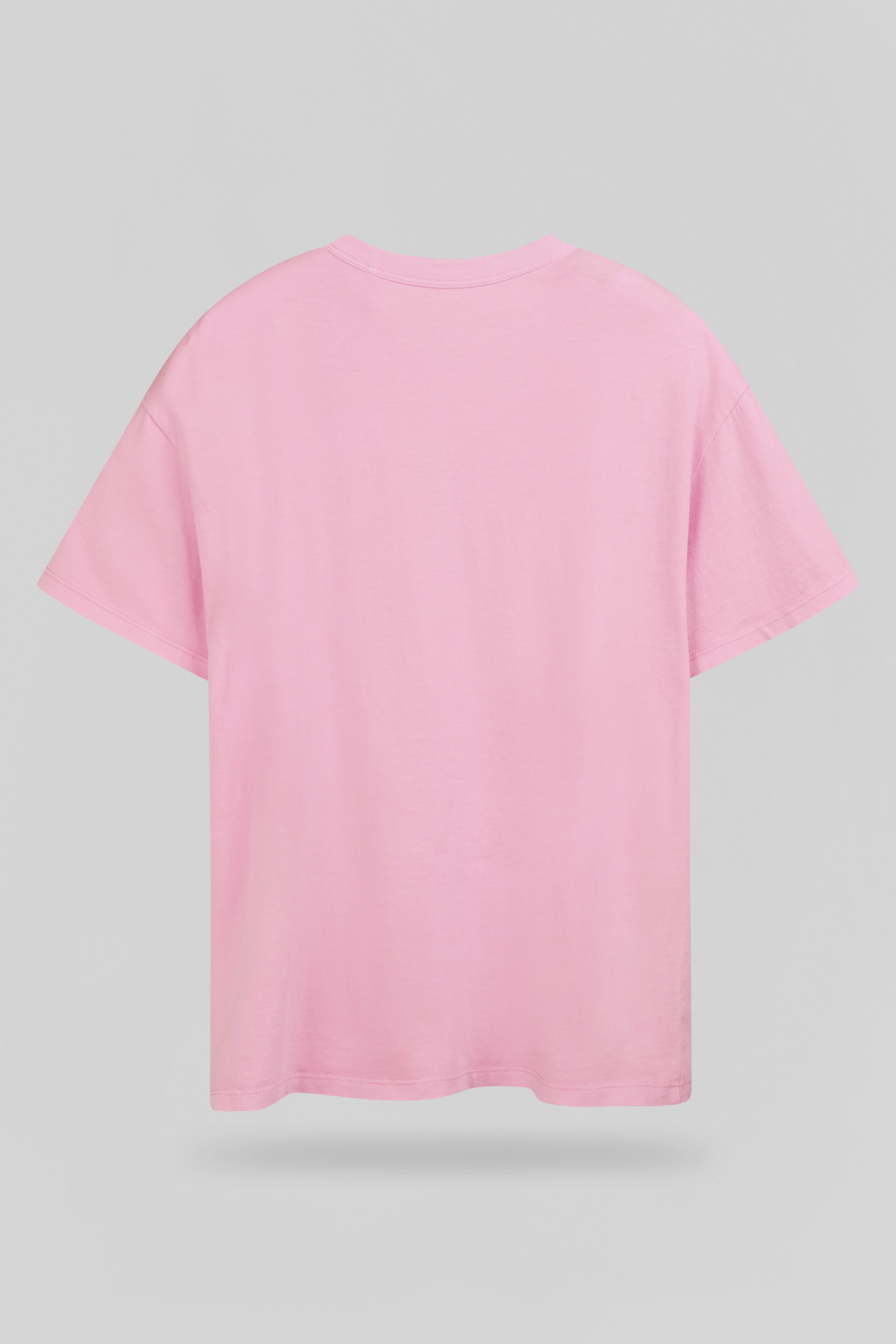 Teddy Smith T-Lava t-shirt oversize rose bonbon